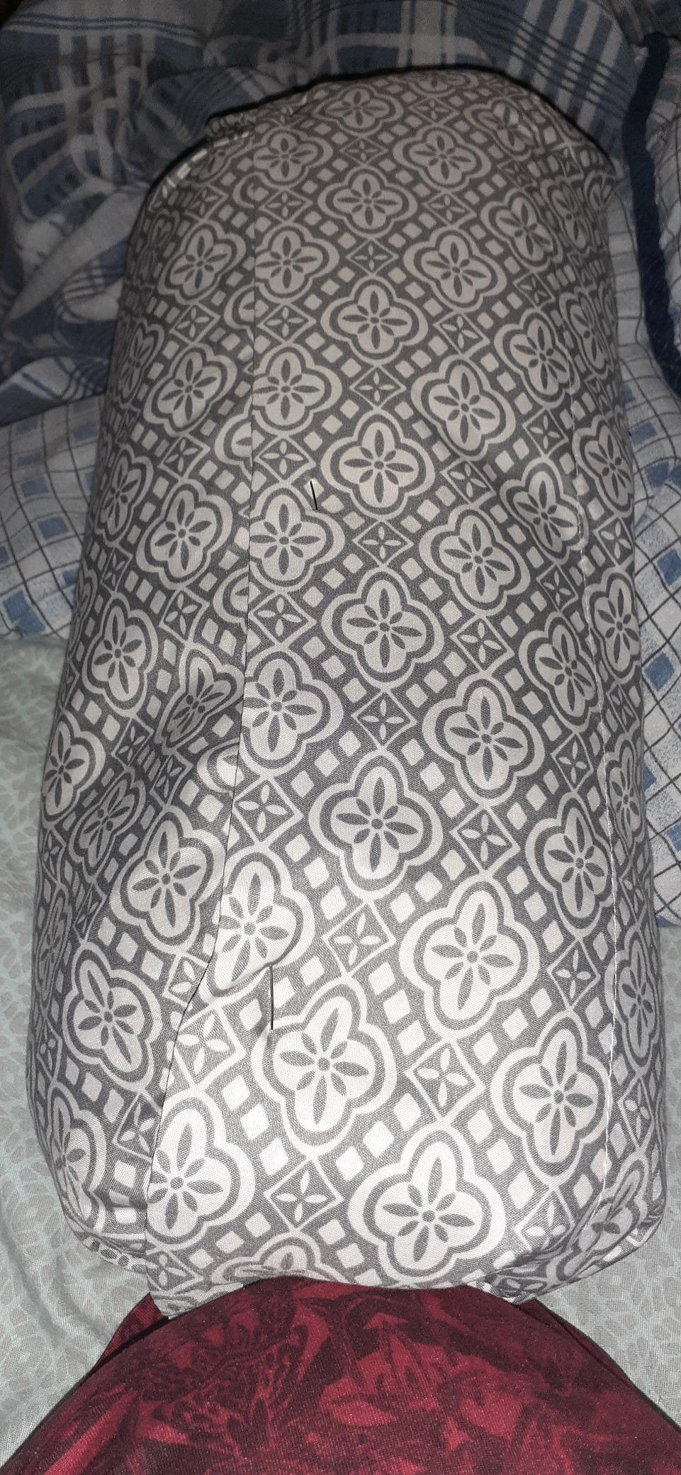Buckwheat Cylinder Neck Pillow customer photo 1