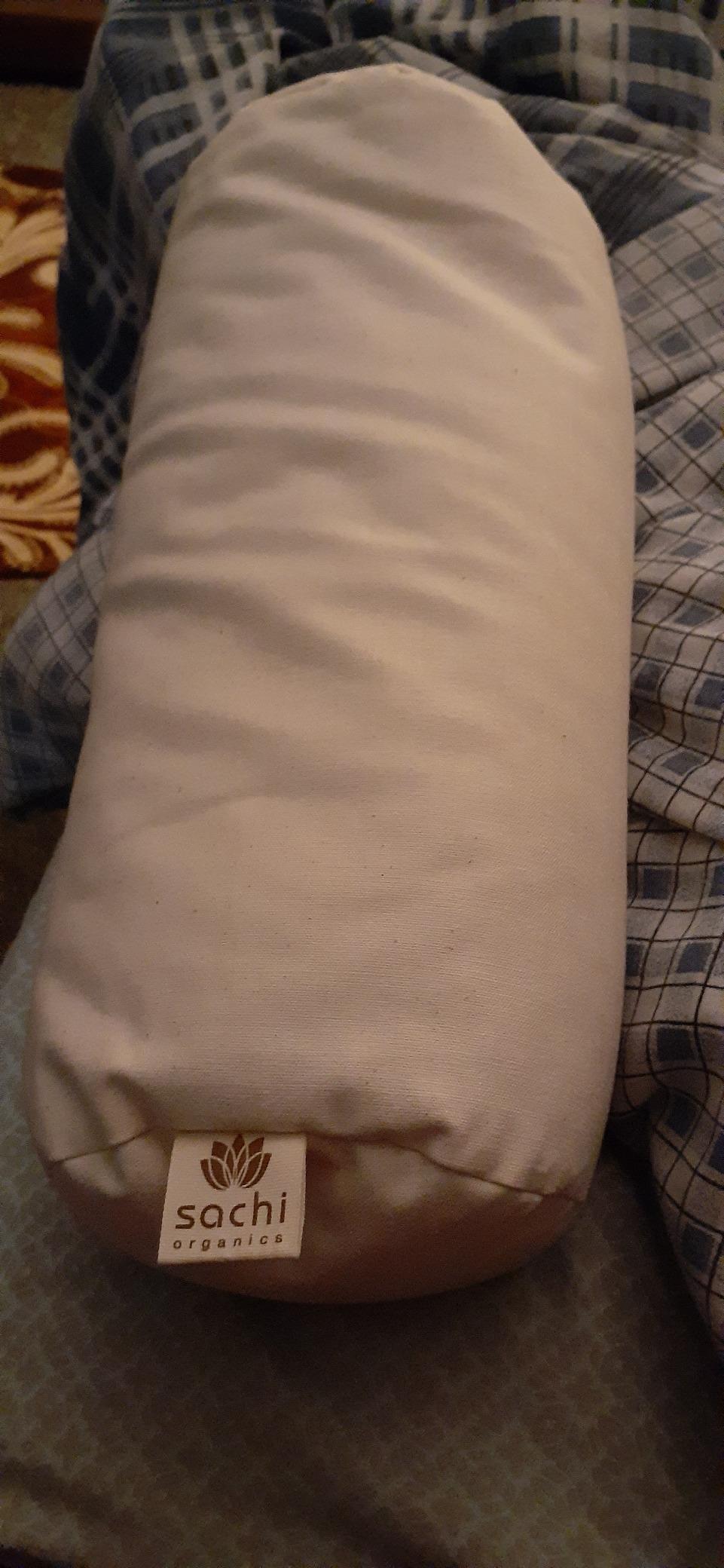 Buckwheat Cylinder Neck Pillow customer photo 2