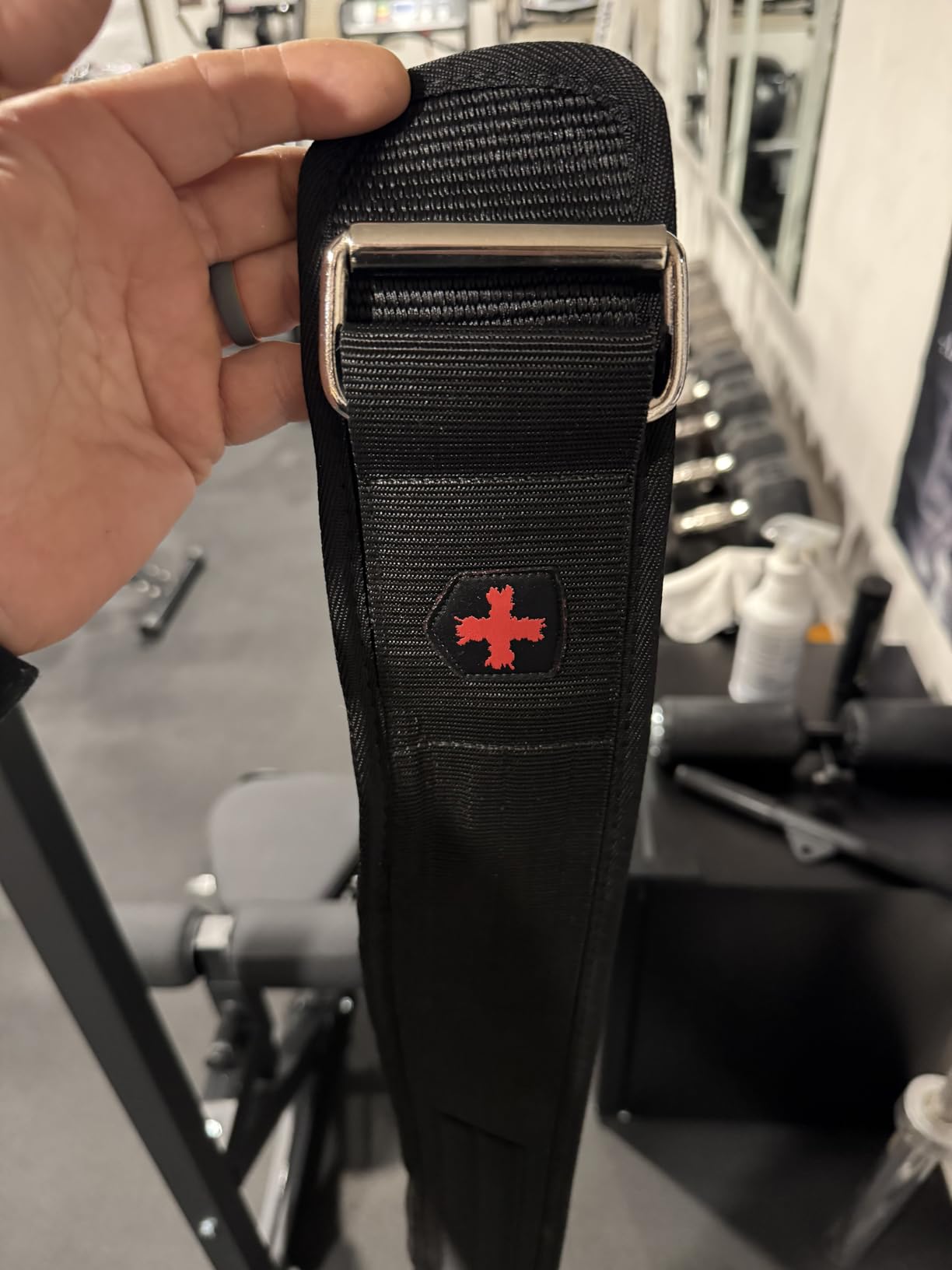 Harbinger 4-Inch Nylon Weightlifting Belt customer photo 2