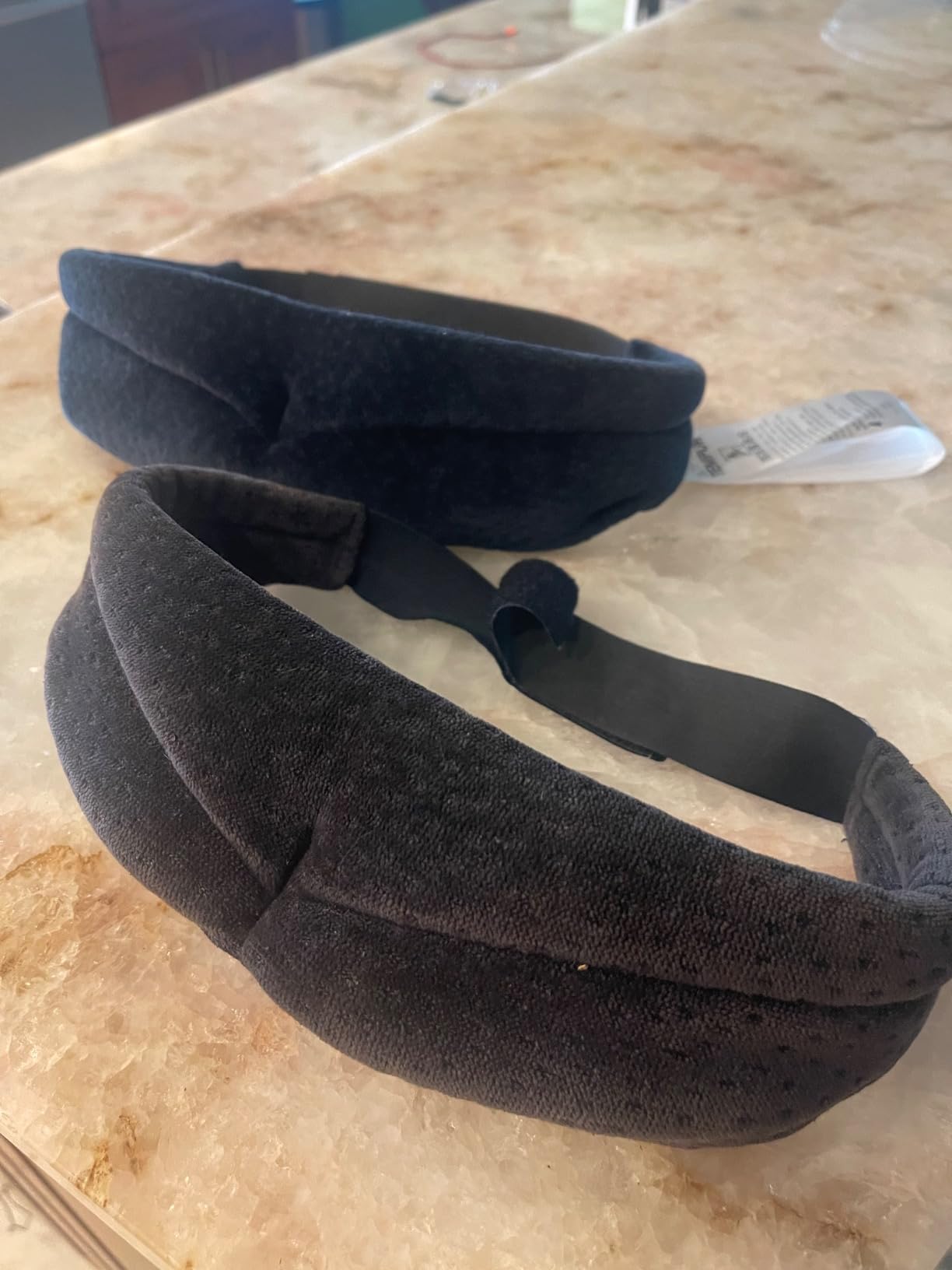 Tempur-Pedic Sleep Mask, One Size, Navy, 1 Count (Pack of 1) customer photo 1