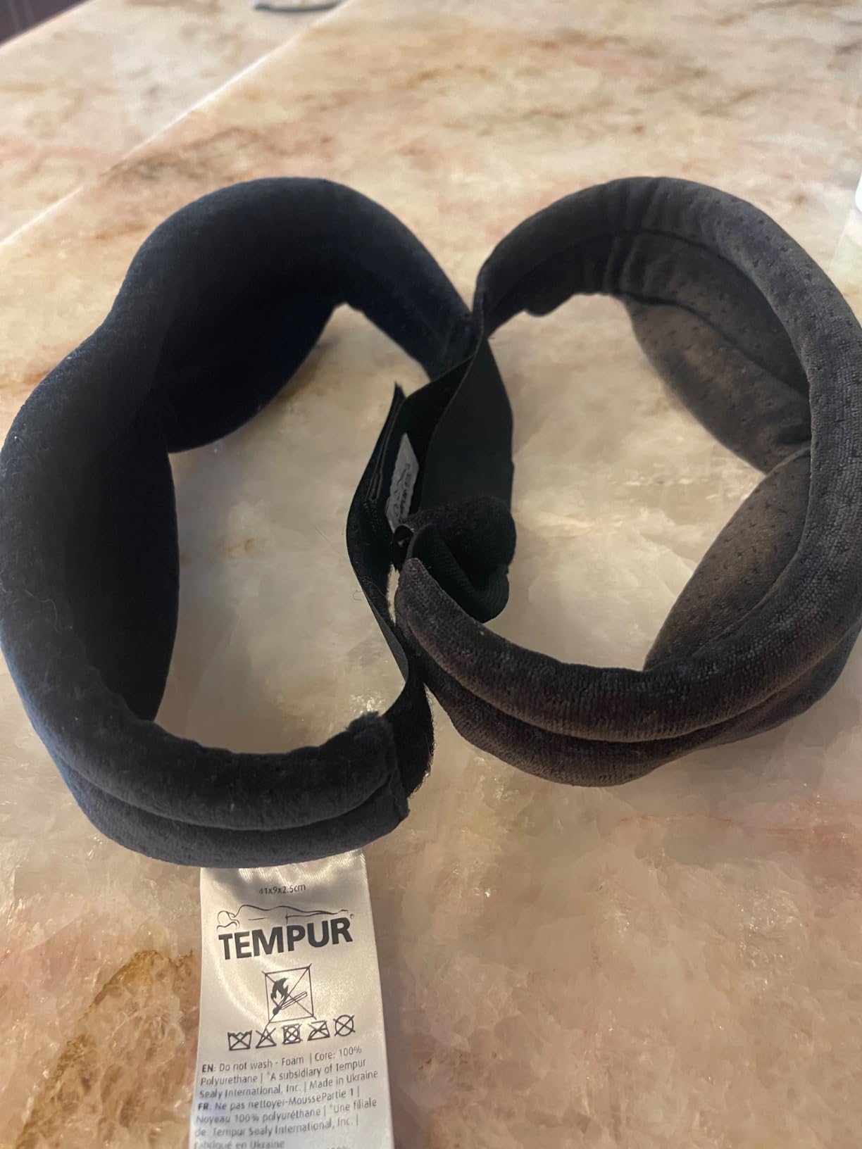 Tempur-Pedic Sleep Mask, One Size, Navy, 1 Count (Pack of 1) customer photo 2