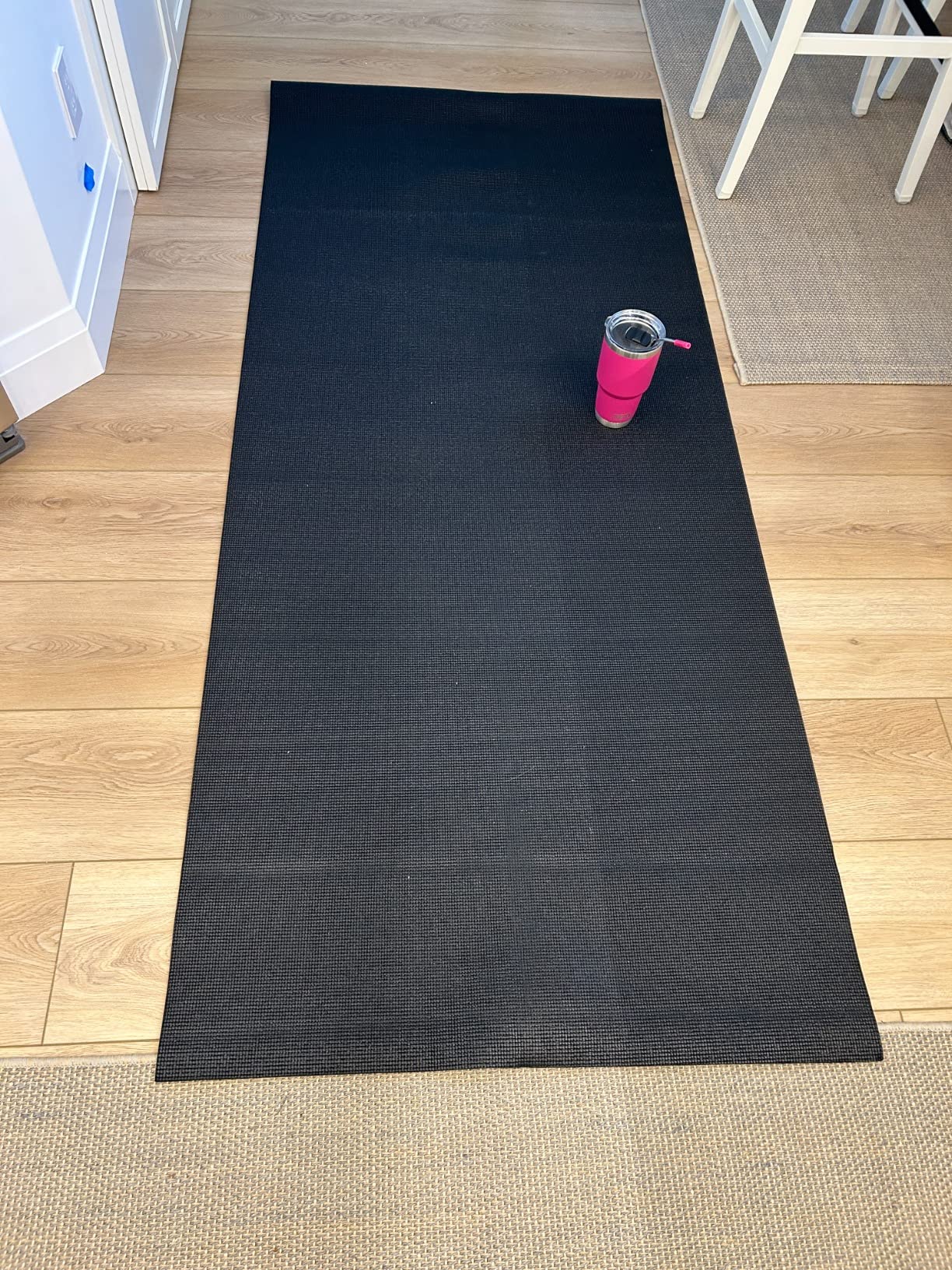 YogaAccessories Extra Wide and Extra Long 1/4'' Deluxe Yoga Mat customer photo 1