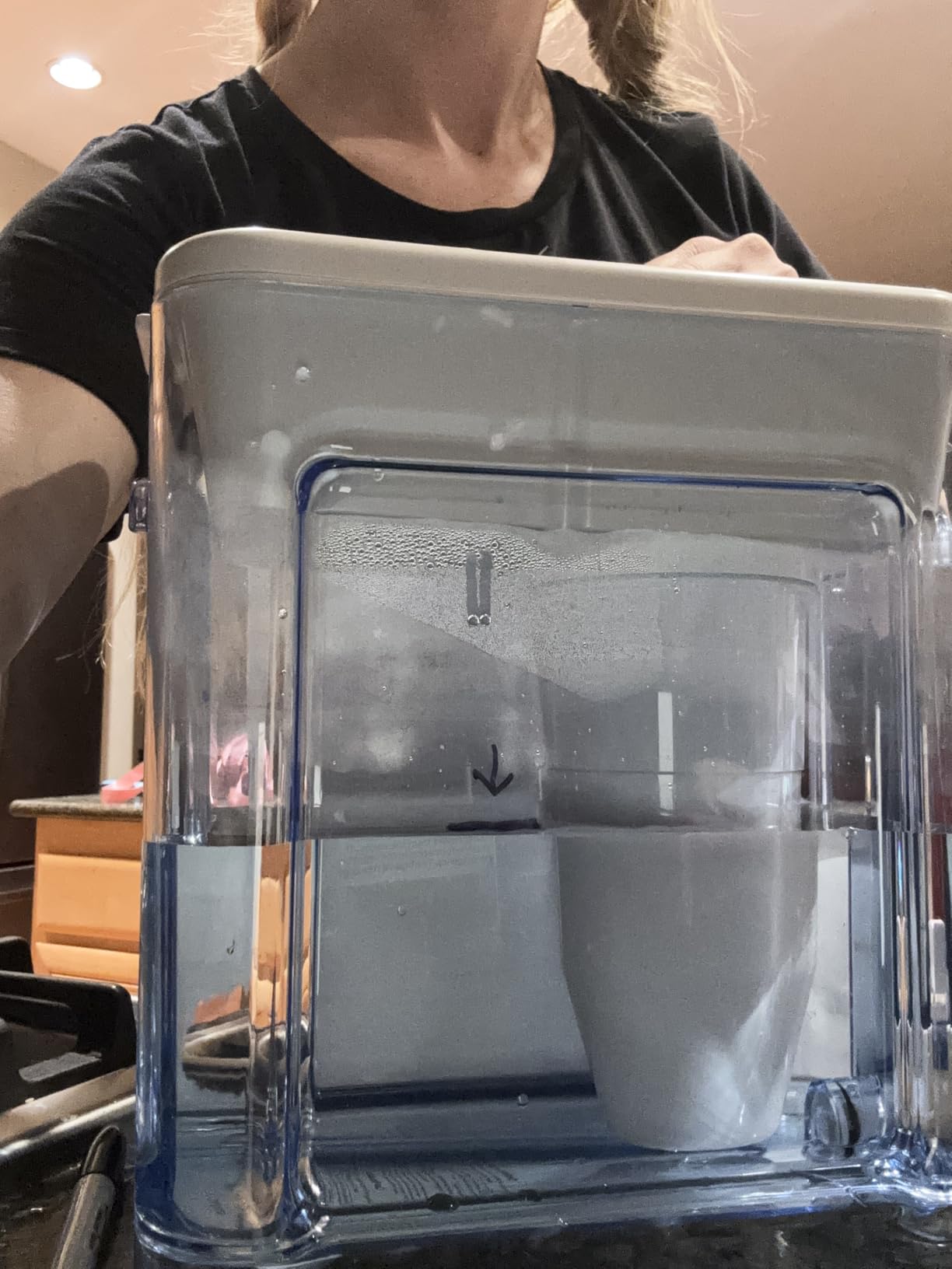 ZeroWater 10-Cup Ready-Pour 5-Stage Water Filter Pitcher 0 TDS for Improved Tap Water Taste - IAPMO Certified to Reduce Lead, Chromium, and PFOA/PFOS customer photo 2