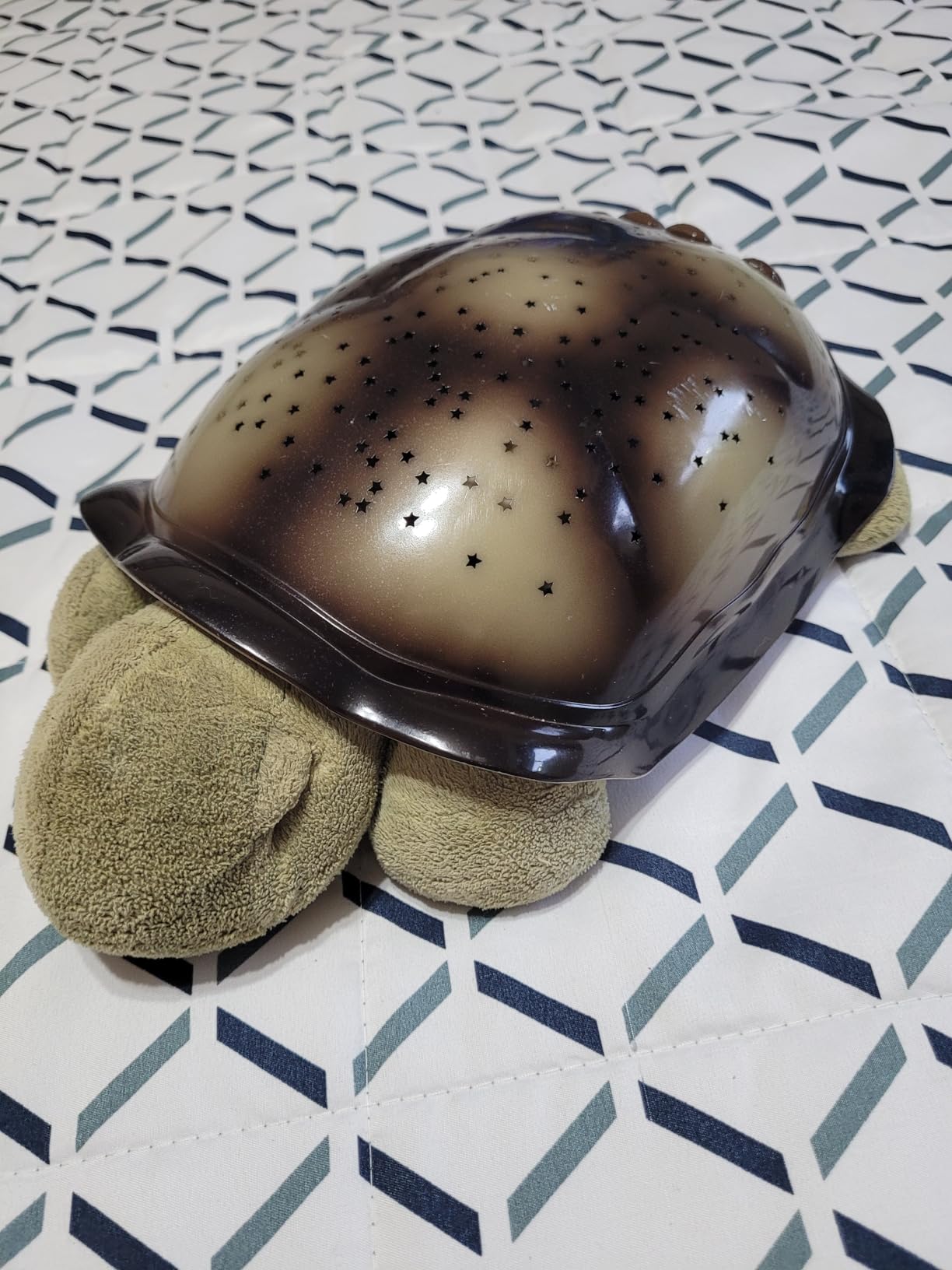 Cloud b Calming Nightlight Star Projector | Gentle Brightness | 3 Colors | 8 Constellations | Auto-Shutoff | Twilight Turtle Blue customer photo 1