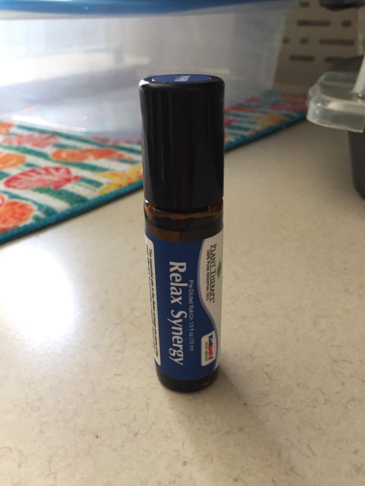 Plant Therapy Relax Essential Oil Blend Pre-Diluted Roll On 10 mL (1/3 oz) 100% Pure, Natural Aromatherapy for Stress Relief and Better Sleep customer photo 1