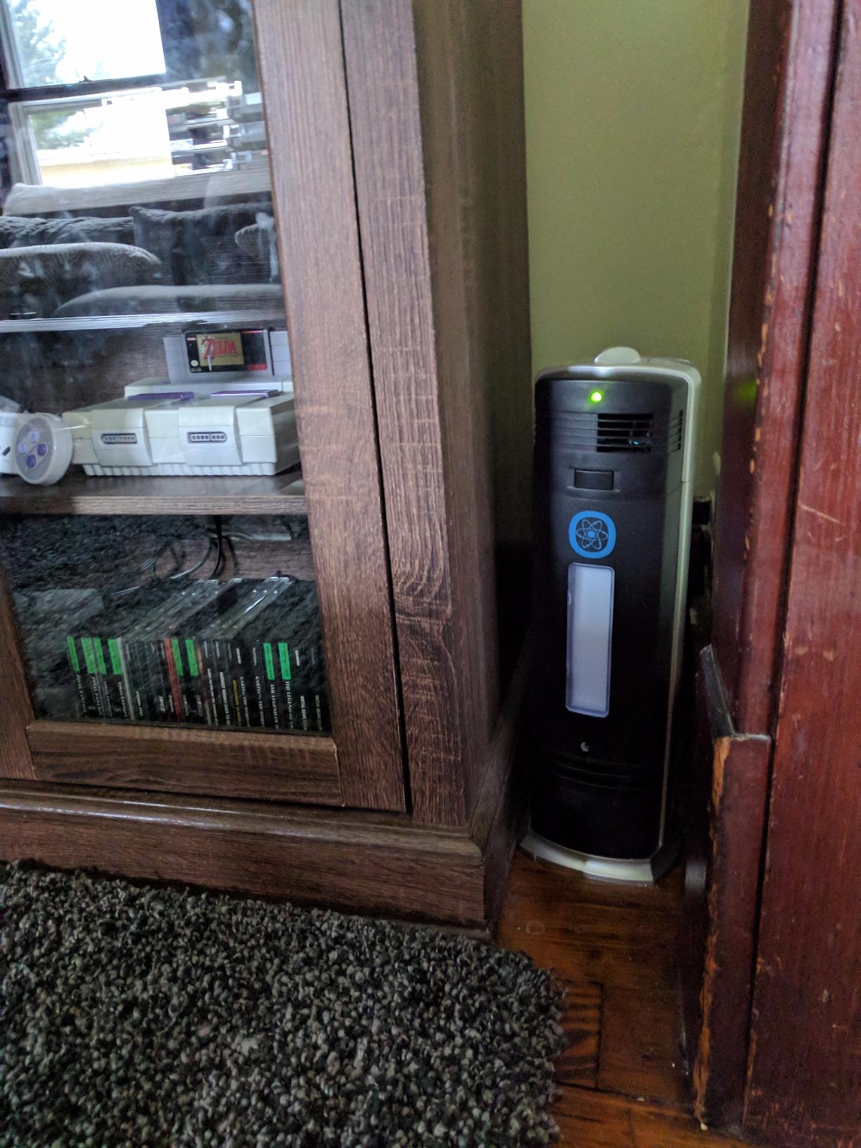 B-1000 Permanent Filter Ionic Air Purifier Pro Ionizer with UV-C, New customer photo 1