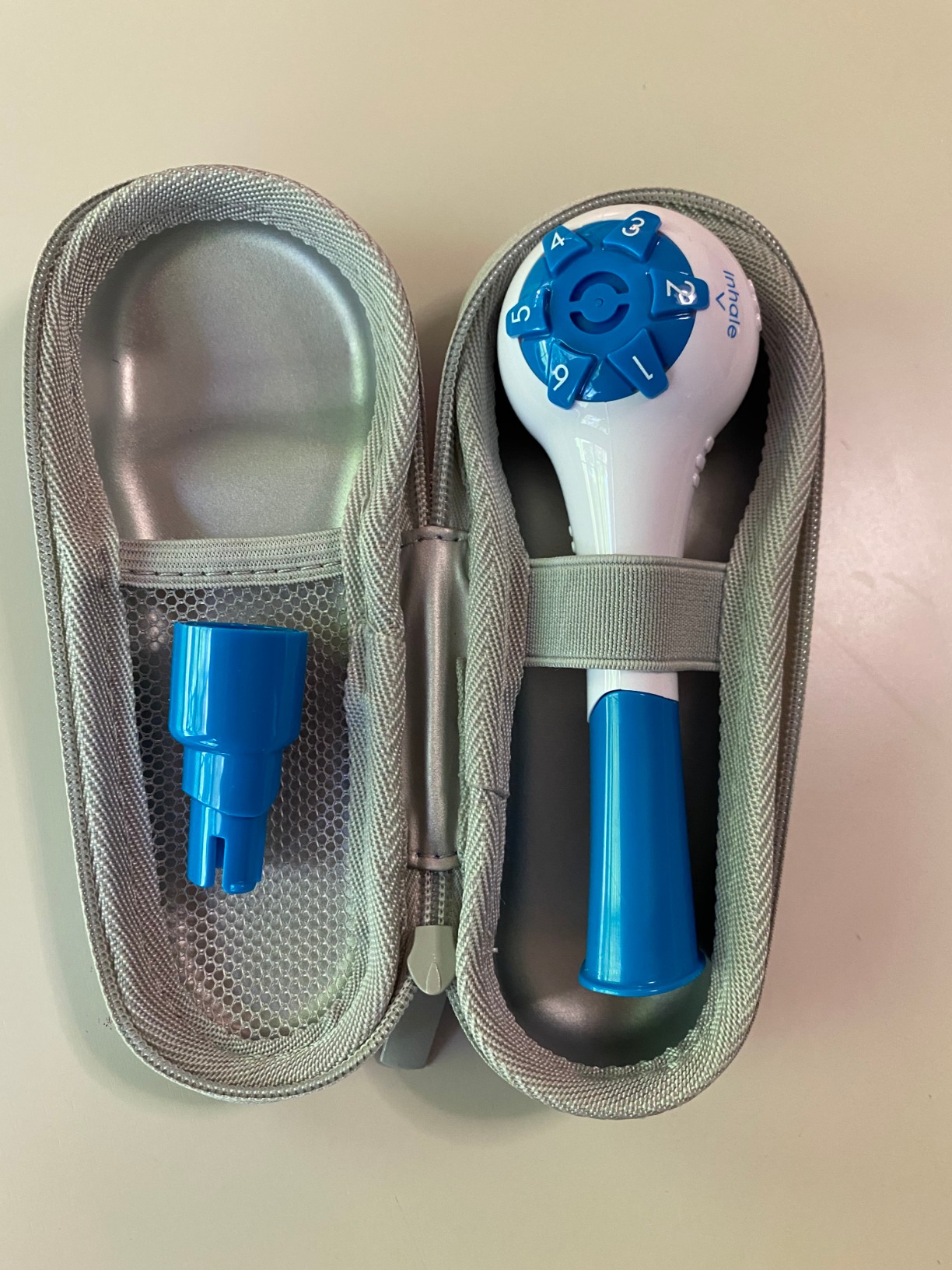 THE BREATHER | Natural Breathing Exerciser Trainer For Drug-Free Respiratory Therapy | Breathe Easier with Stronger Lungs | Guided Mobile Training App Included customer photo 2