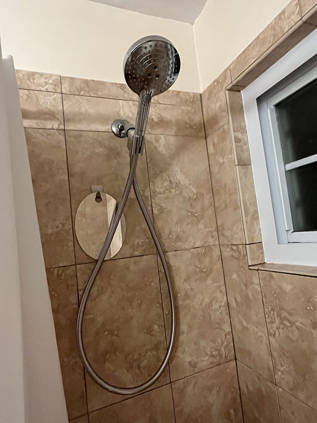 Hansgrohe Raindance Select S 120 Handshower, 3-Spray PowderRain, Rain, Whirl, Chrome, 2.5 GPM, 26531001 customer photo 1