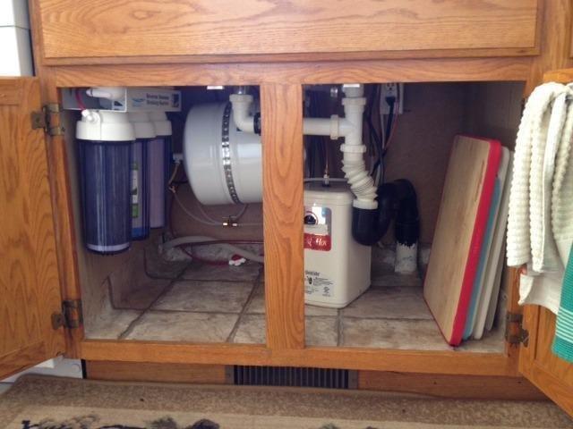 Express Water RO5DX, 5-Stage Under Sink Reverse Osmosis System, 50 GPD | NSF Certified 372 & 58, Deluxe Chrome Faucet, Reduces up to 99.99% of Impurities, Leak Detection customer photo 2