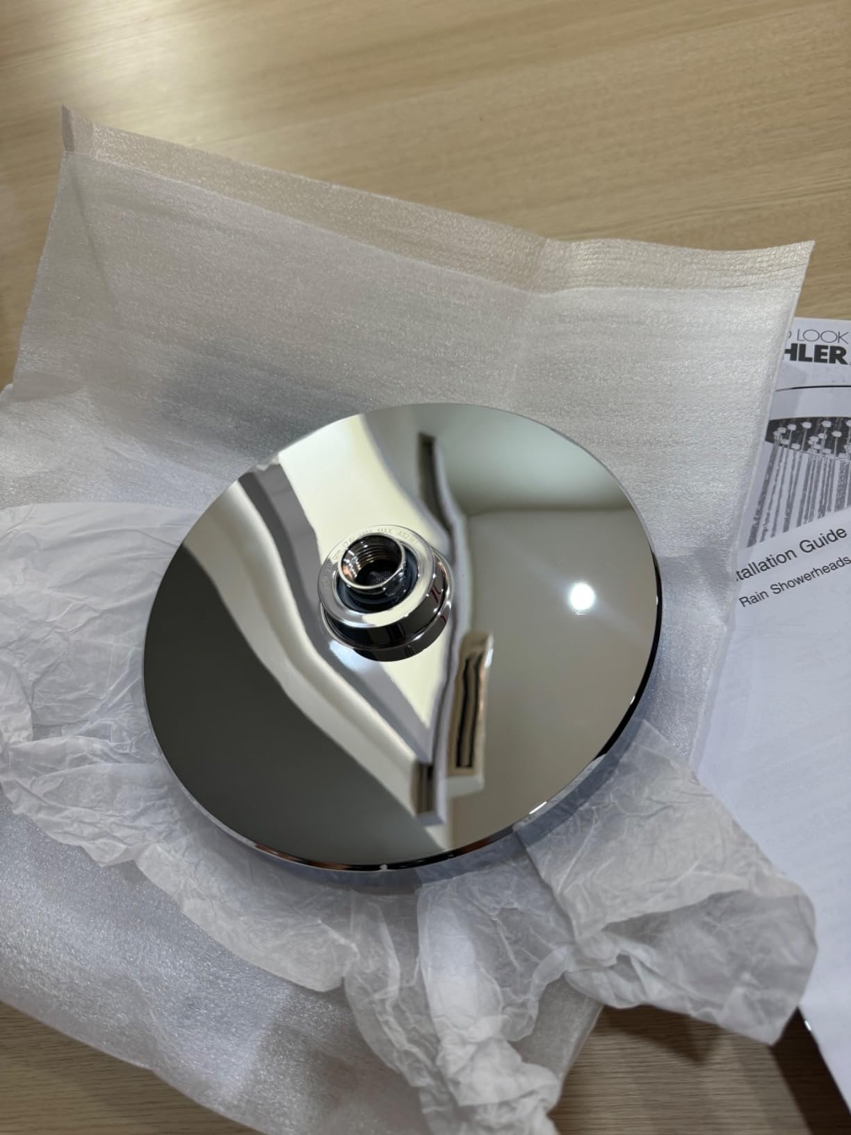 KOHLER Awaken Rainhead Showerhead customer photo 1