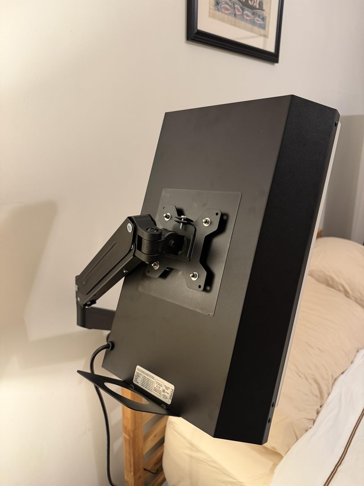 Northern Light Technologies Boxelite - 10000 Lux Light Therapy Lamp - Full Spectrum Lightbox Therapy Light for Natural Mood and Energy Enhancement, Sunlight Desk Lamp, Black customer photo 2