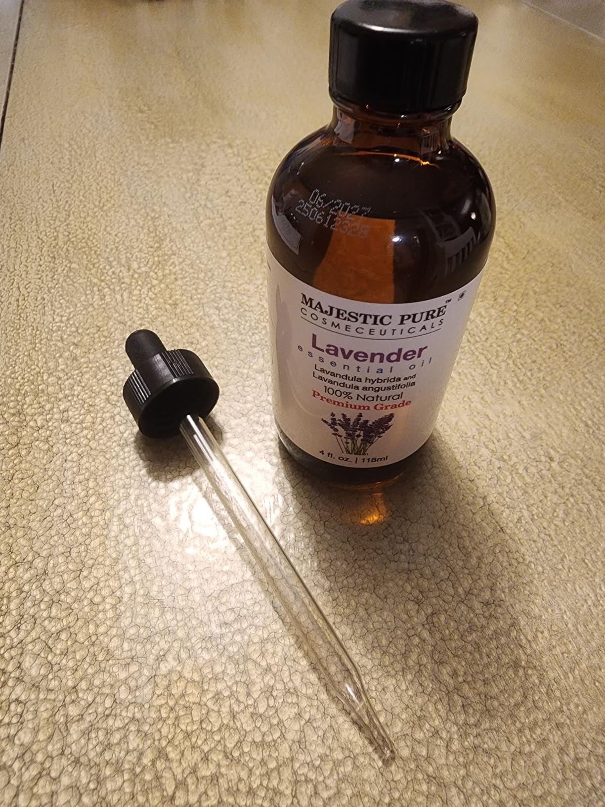 Majestic Pure Essential Oil with Glass Dropper - Essential Oils for Diffuser, Aromatherapy, Soap and Candle Making, Lavender Essential Oil, Lavender Oil, 4 Fl Oz customer photo 2