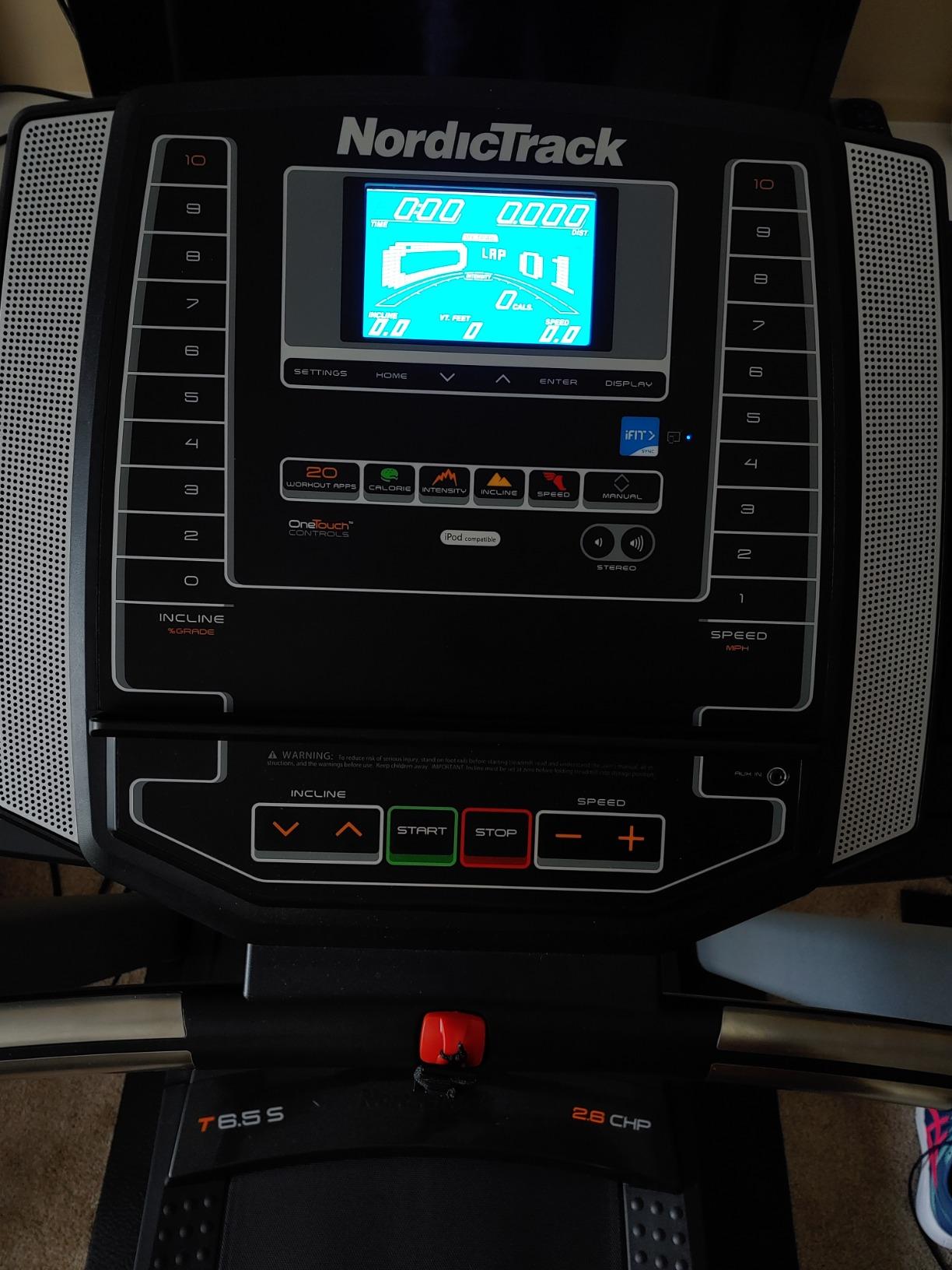 NordicTrack T 6.5 S Treadmill for Running and Walking with 5