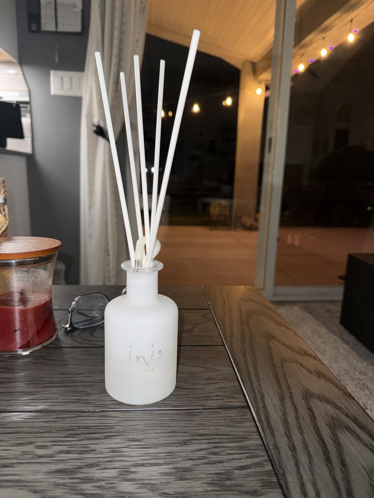 Inis the Energy of the Sea - Reed Diffuser Set with Fragrance Oil | Glass Bottle and Fibre Reeds, Clean Ocean Fresh Aquatic Home Fragrance customer photo 2