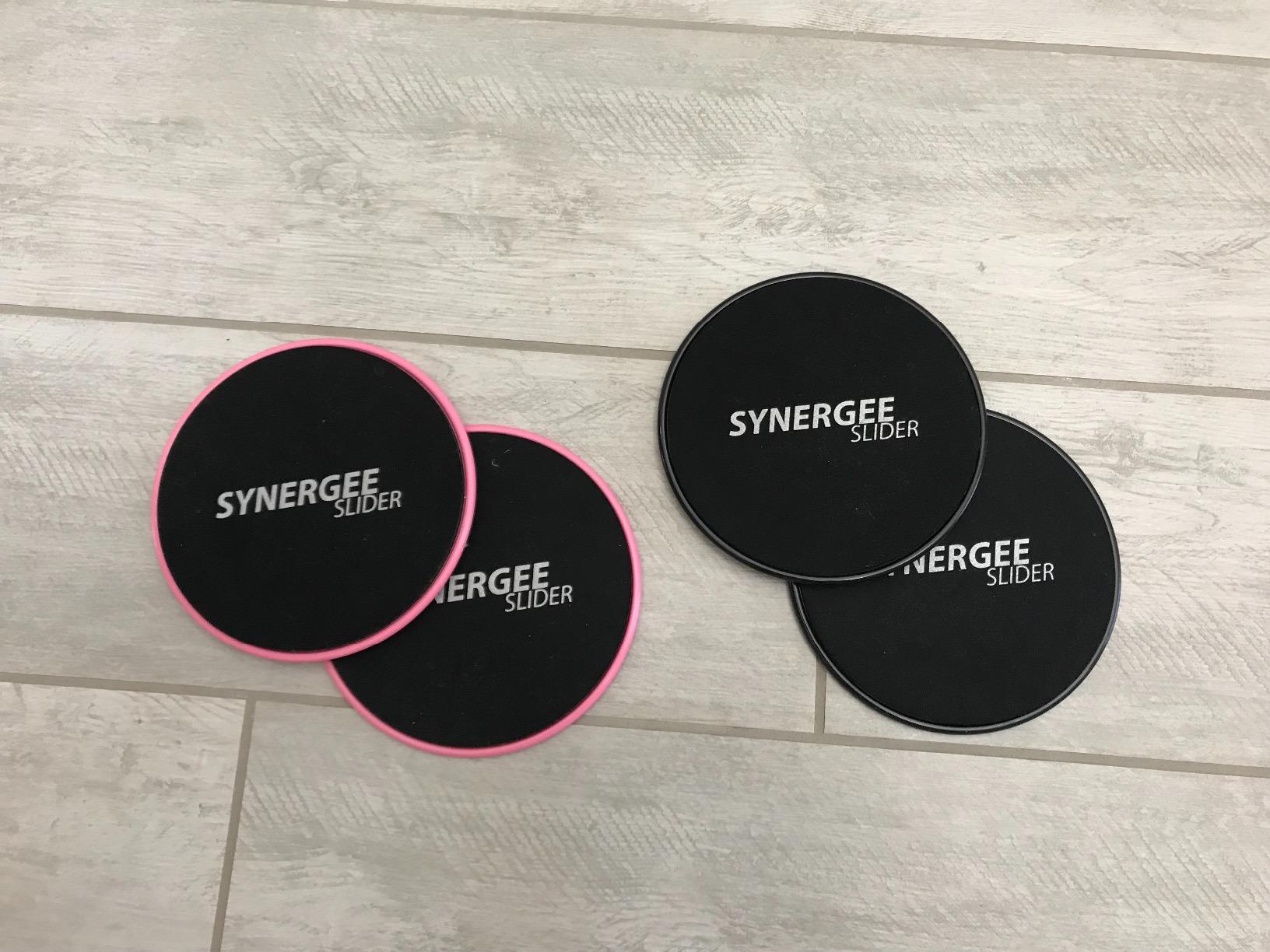 Synergee Core Sliders - Dual Sided Ab Exercise Equipment customer photo 2