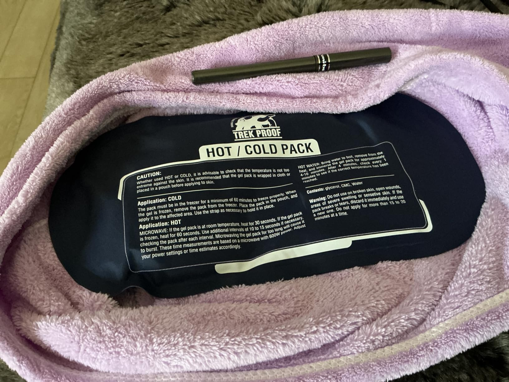 Ice Packs for Injuries Reusable (3-Piece Set) - Hot and Cold Ice Pack Therapy Gel Wrap Support - Supports Recovery, Joint and Muscle Pain - Knees, Back & More (3 Piece Set - Classic) customer photo 1