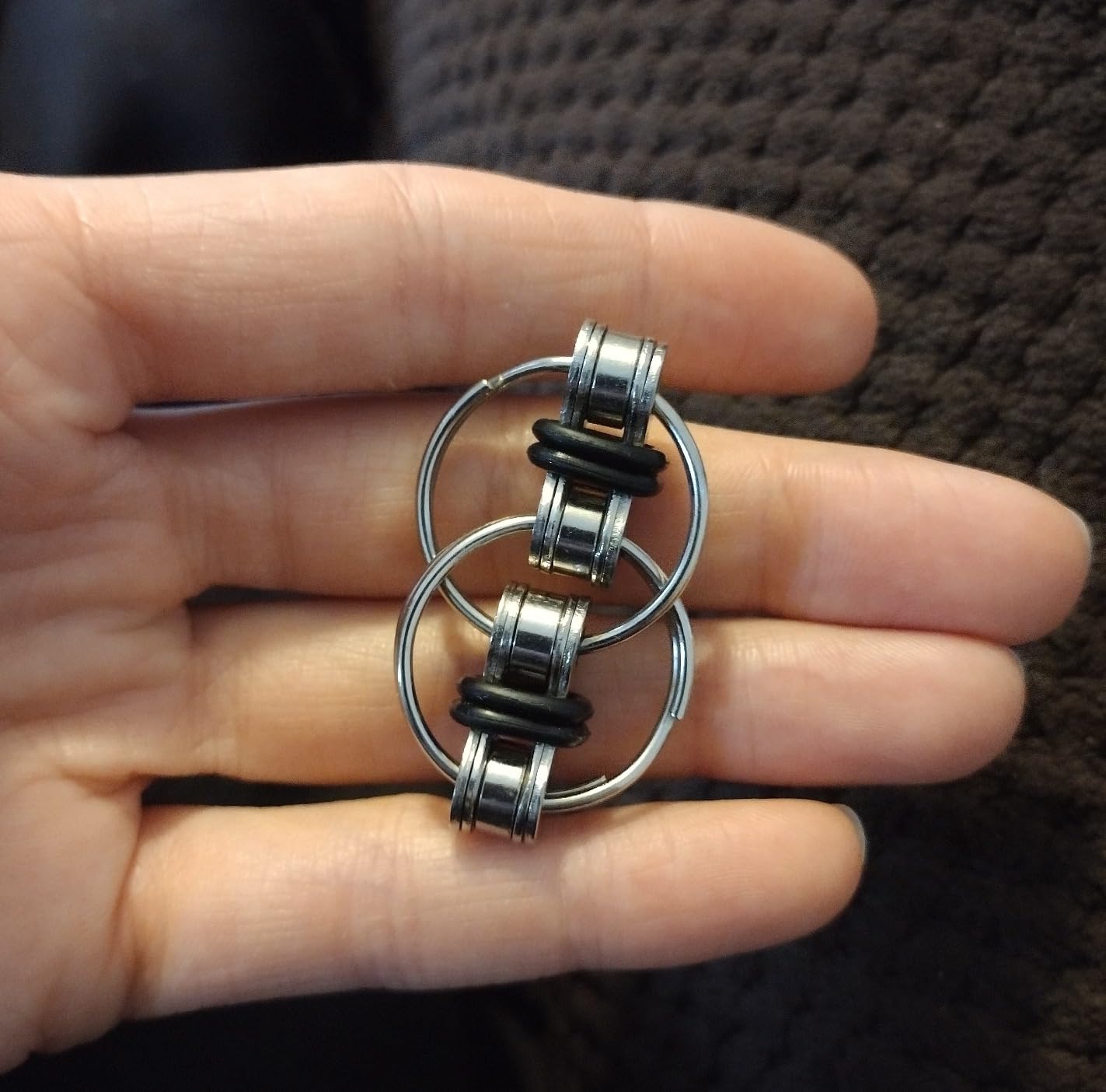 Original Flippy Chain Fidget Toy - Perfect for ADHD, Anxiety, and Autism - Bike Chain Fidget Stress Reducer for Adults and Kids customer photo 1