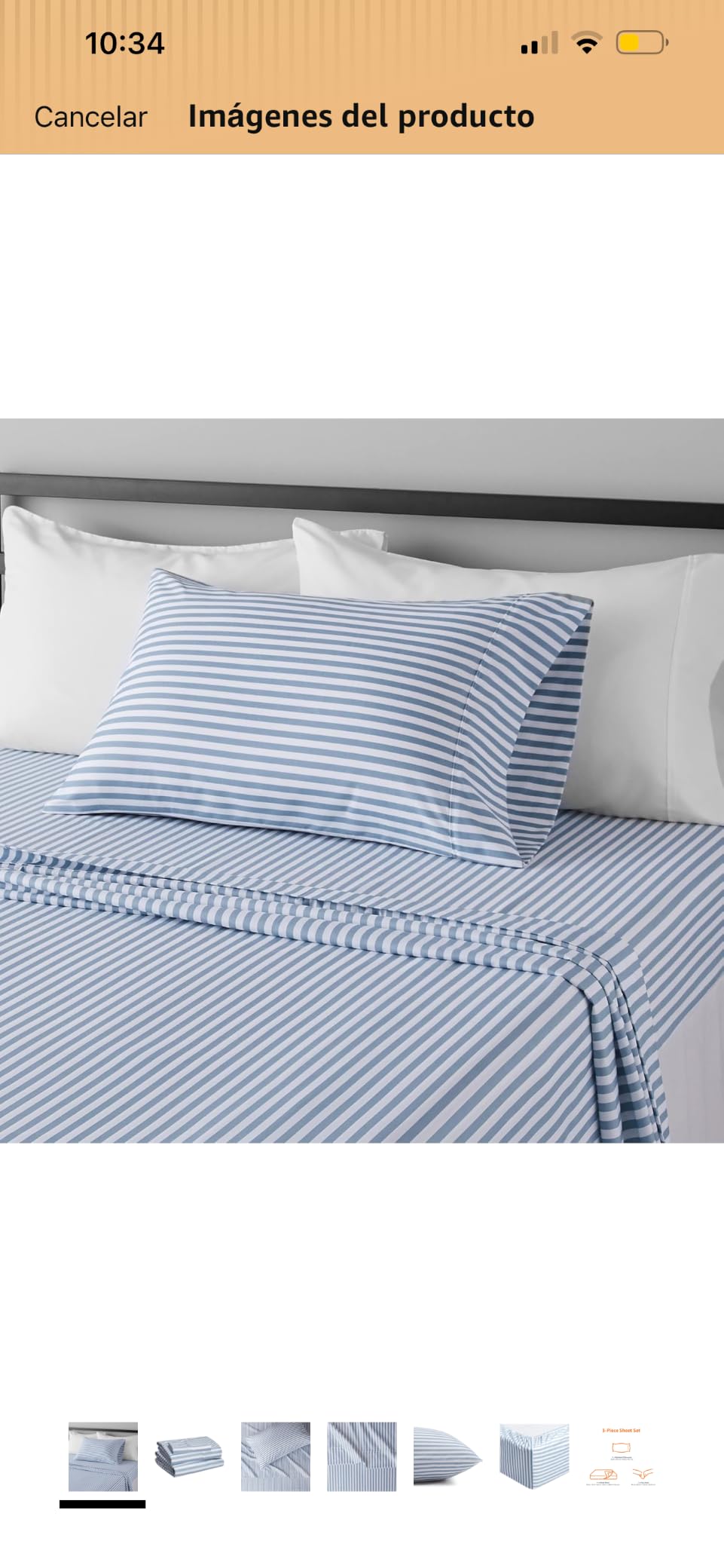 Amazon Basics Lightweight Super Soft Cooling, Breathable Wrinkle Resistant Brushed Microfiber 4-Piece Sheet Set with 14-Inch Deep Pockets, Queen, Taupe, Solid customer photo 2