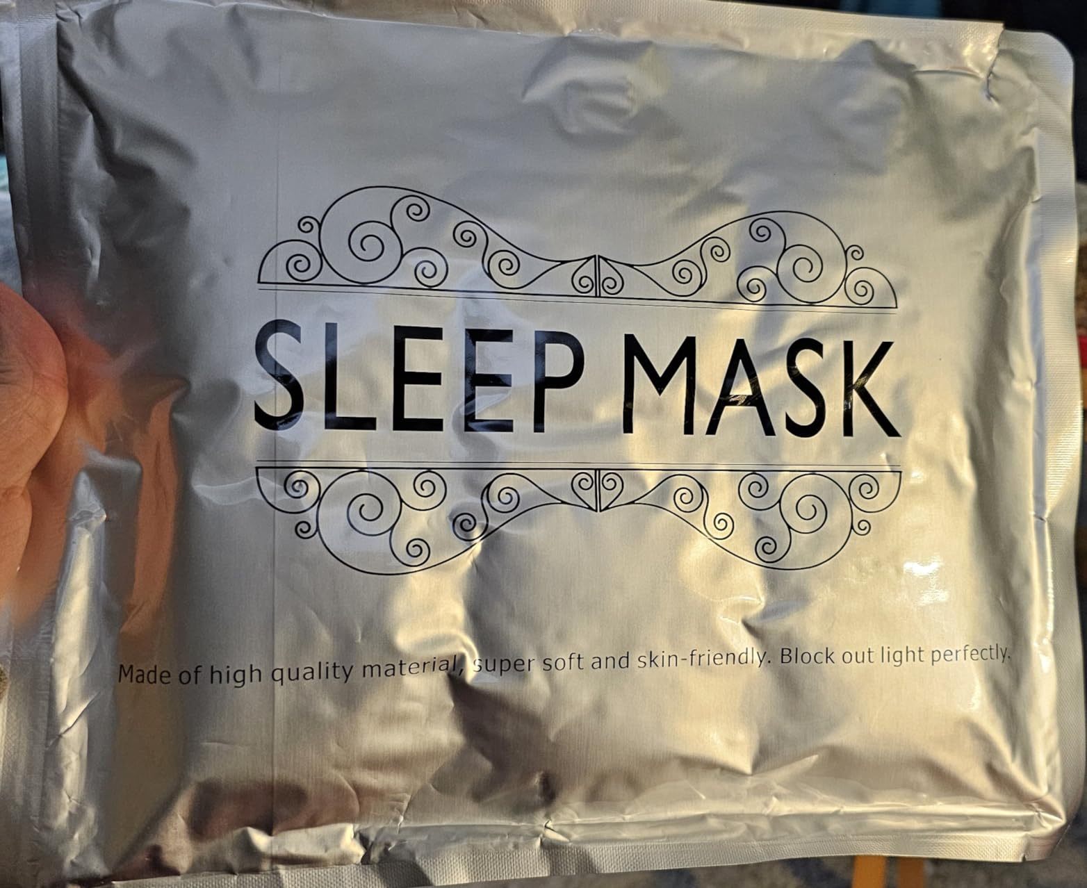 YIVIEW Sleep Mask for Back and Side Sleeper Pack of 3, 100% Light Blocking 3D Eye Masks for Sleeping, Lightweight & Breathable Eye Cover for Women Men, Zero Pressure Night Blindfold customer photo 2