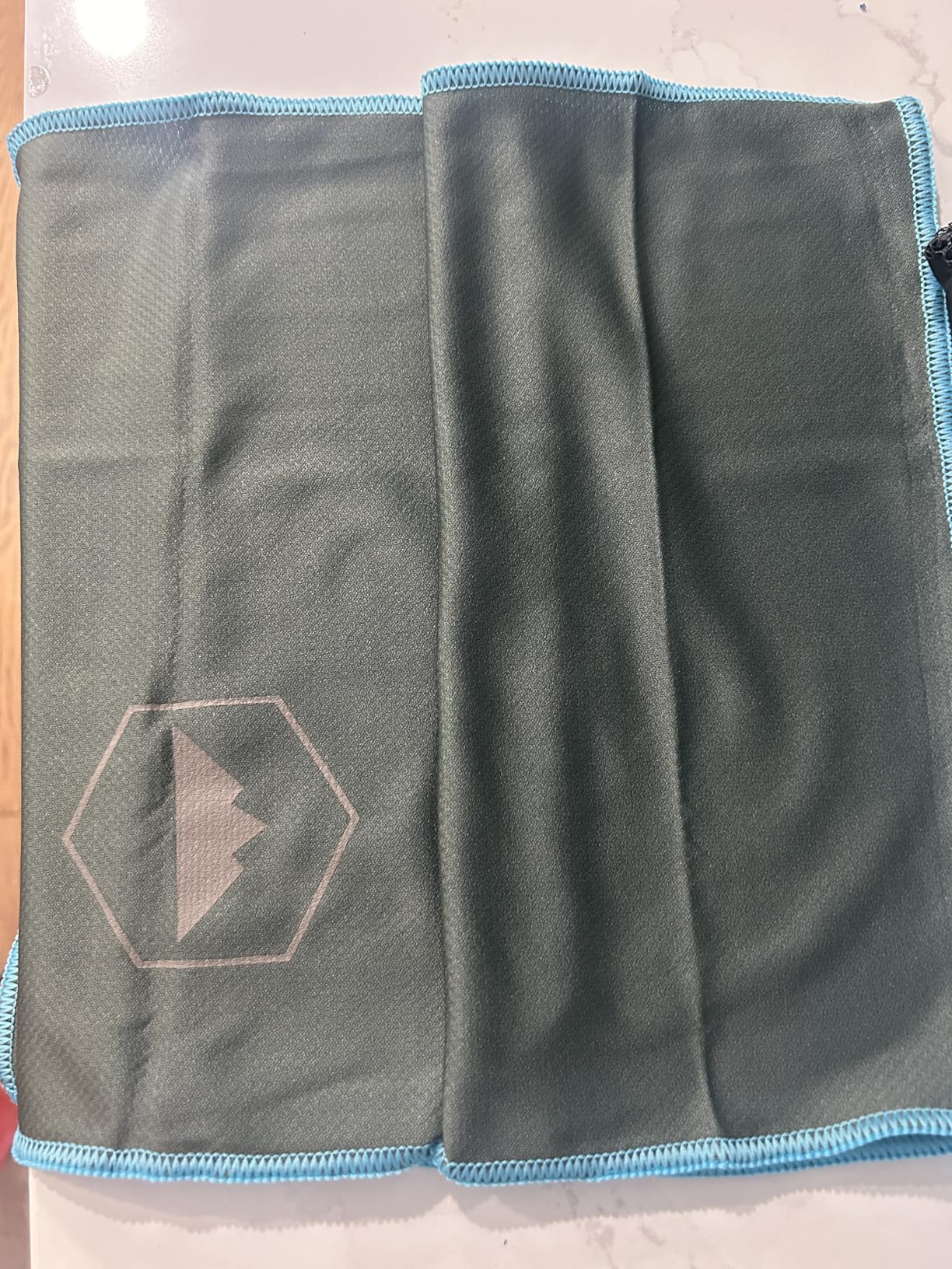 Tough Outdoors Cooling Towel - Cooling Towels for Neck & Face - Ice Wrap & Sweat Rag for Camping Gym Yoga & Sports - Workout Towel for Gym Sweat - Cool Towels for Extreme Heat customer photo 1