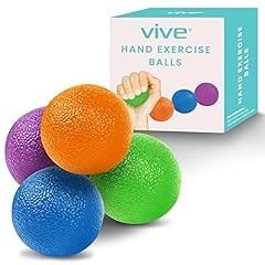 Vive Squeeze Balls for Hand Therapy, Exercise, Arthritis (w/Rehab Video App) - Grip Strengthener Occupational Equipment for Finger, Wrist, Carpal Tunnel, Pain Relief customer photo 2