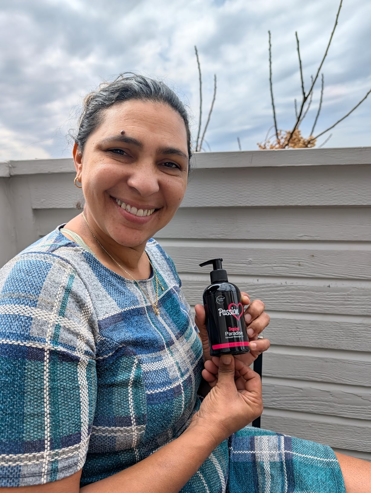 Passion Sensual Massage Oil for Date Night | 100% Natural Body Oil for Couples with Jojoba & Almond | Aromatherapy & Relaxing Massage Therapy | Valentines Day Gifts for Her | Tropical Paradise Scent customer photo 1