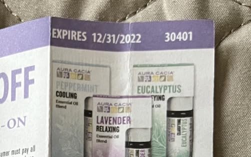 Aura Cacia Chill Pill Roll-On Essential Oil Blend, Sweet Orange, Lavender, Peppermint, Basil, Patchouli, Roman Chamomile in Apricot Kernel Oil | 0.31 Fl Oz customer photo 2