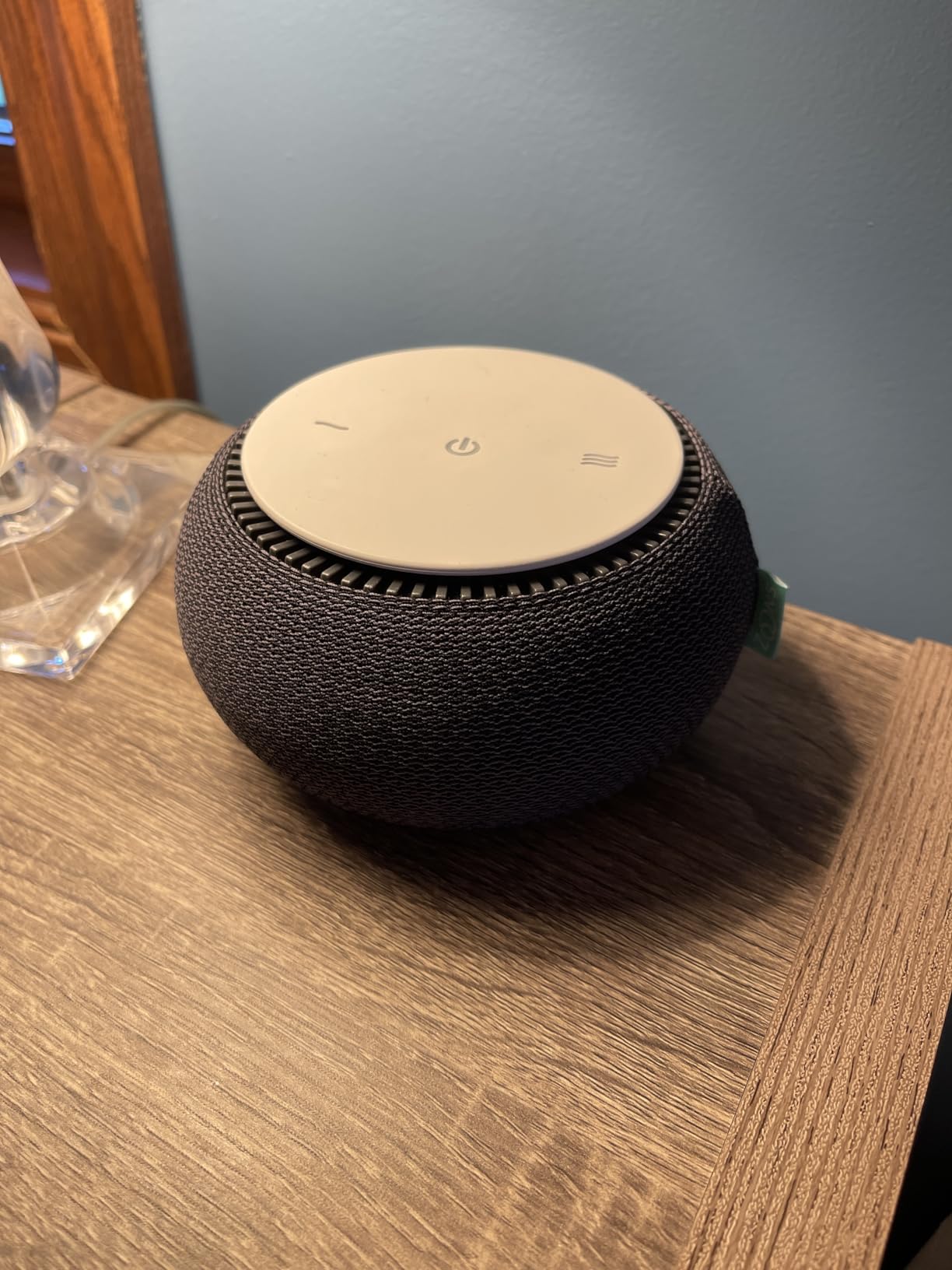 SNOOZ Smart White Noise Machine - Real Fan Inside for Non-Looping Sound, Portable Sleep Aid for Adults, Dogs, Travel, Home, Bedroom, Sleeping, Office Privacy, Therapy, & Baby Registry Essential - Cloud customer photo 1