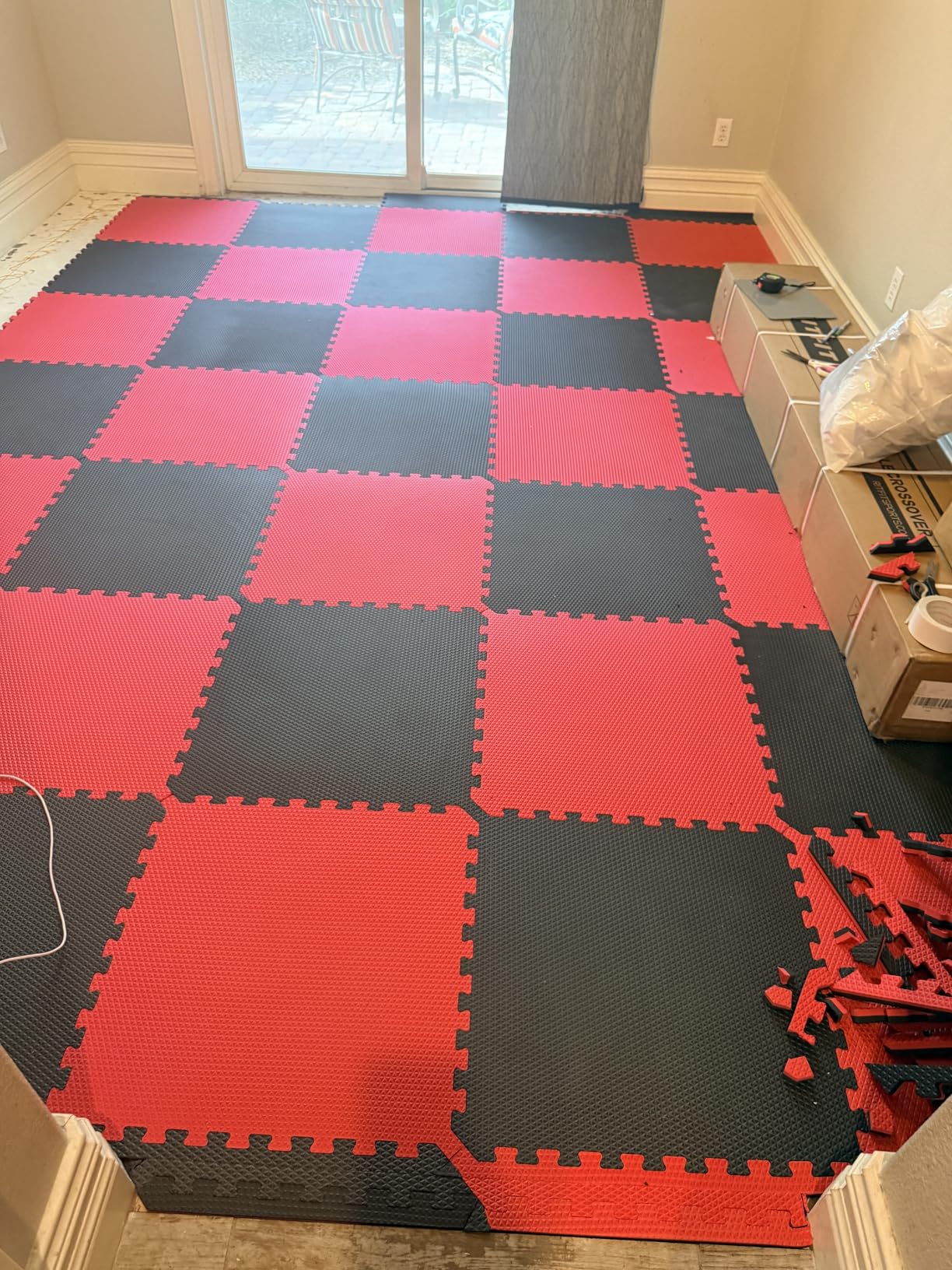 Norsk Reversible Gym Exercise Mats 3/4