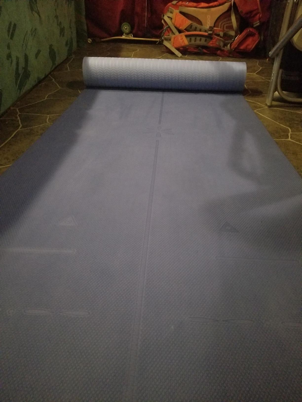 Heathyoga Yoga Mat Non Slip TPE Hot Yoga Mat customer photo 1