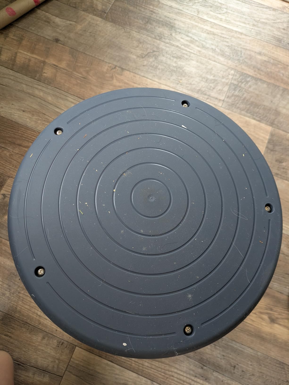 ECR4Kids SitWell Wobble Stool, Adjustable Height, Active Seating, Grey customer photo 2