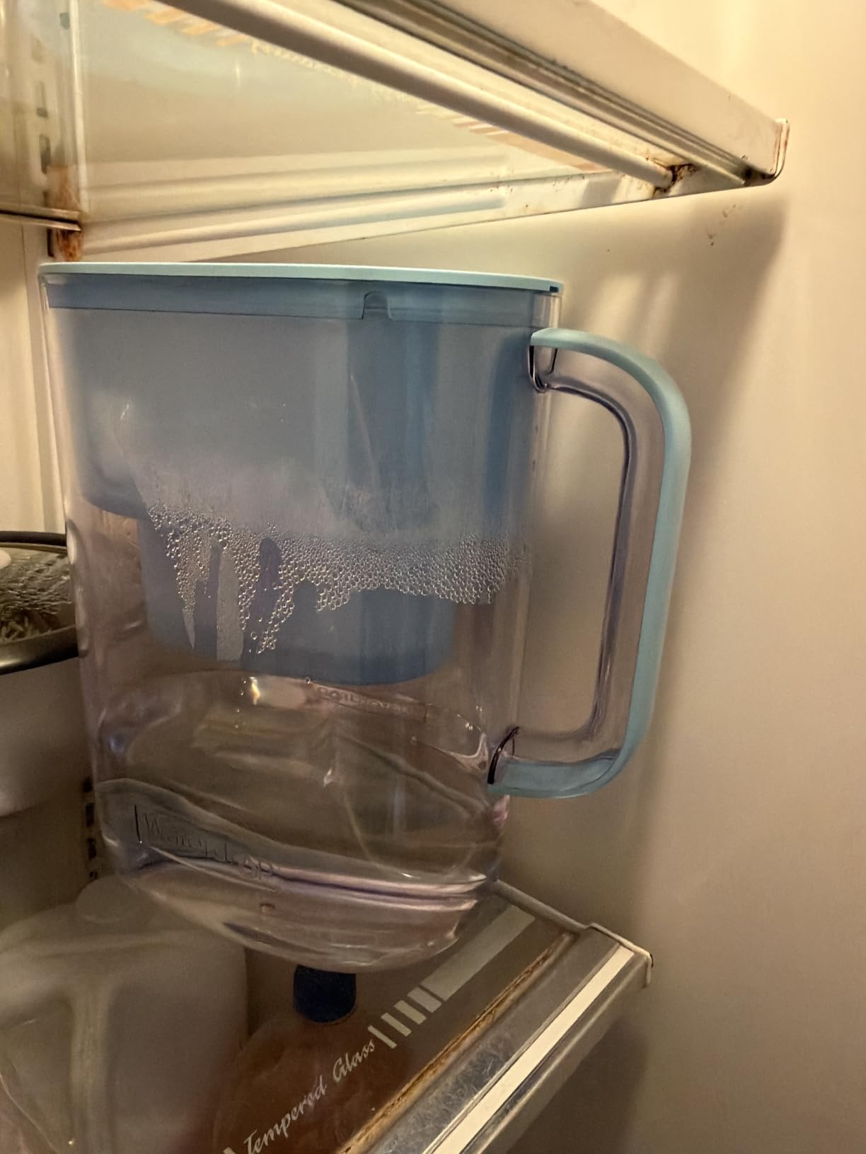Waterdrop PT-07B Water Filter Pitcher, 10-Cup, NSF Certified, 200-Gallon Long-Life Filter, Improves Coffee & Tea Taste, Reduces PFOA/PFOS and Chlorine, 5X Longer Filter Life, Blue customer photo 2