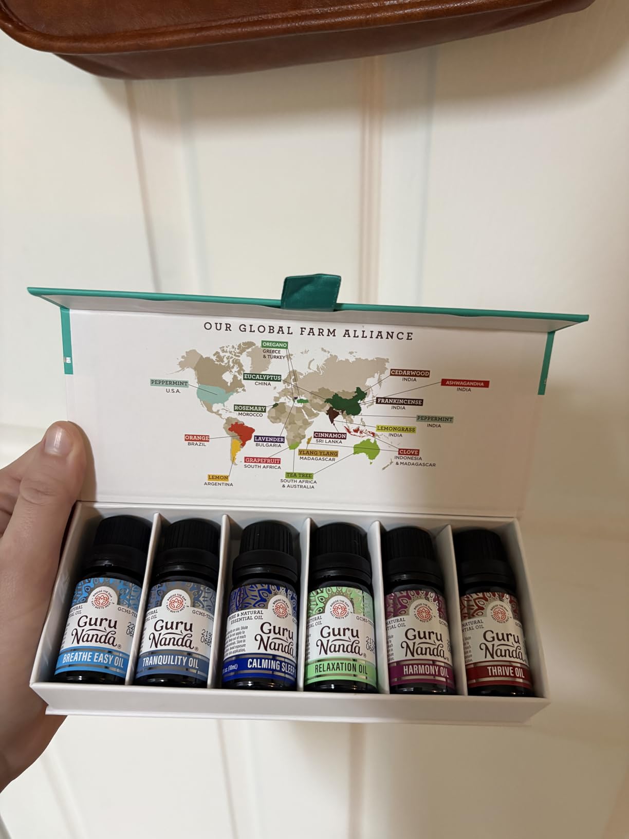 GuruNanda Essential Oil Blends - 6 Pack (10mL Each), Breathe Easy, Tranquility, Relaxation, Harmony, Calming Sleep & Thrive, Natural Aromatherapy Oils for Diffuser, Wellness & DIY customer photo 1