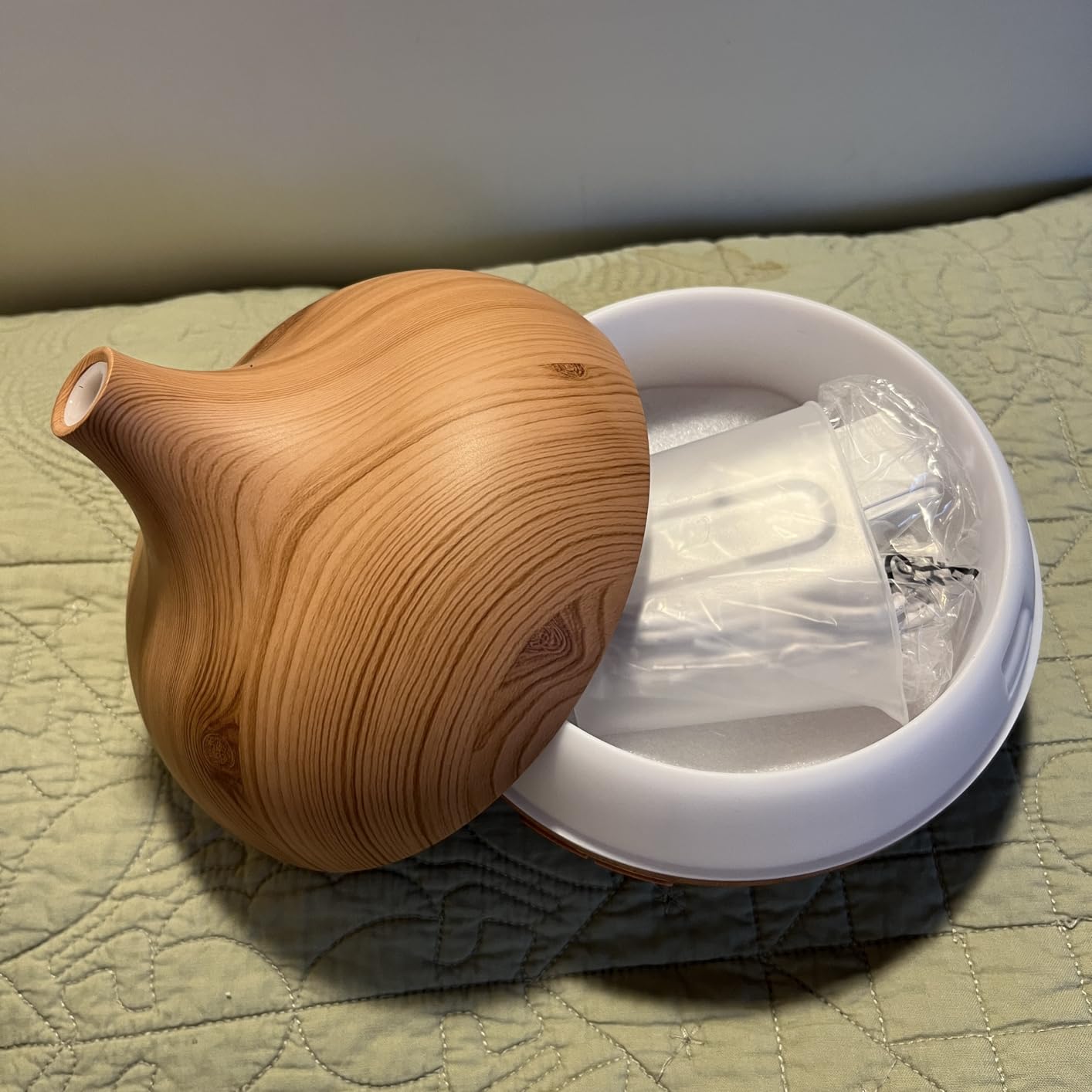 Ultimate Aromatherapy Diffuser & Essential Oil Set - Ultrasonic Top 10 Oils Modern with 4 Timer 7 Ambient Light Settings Therapeutic Grade customer photo 2