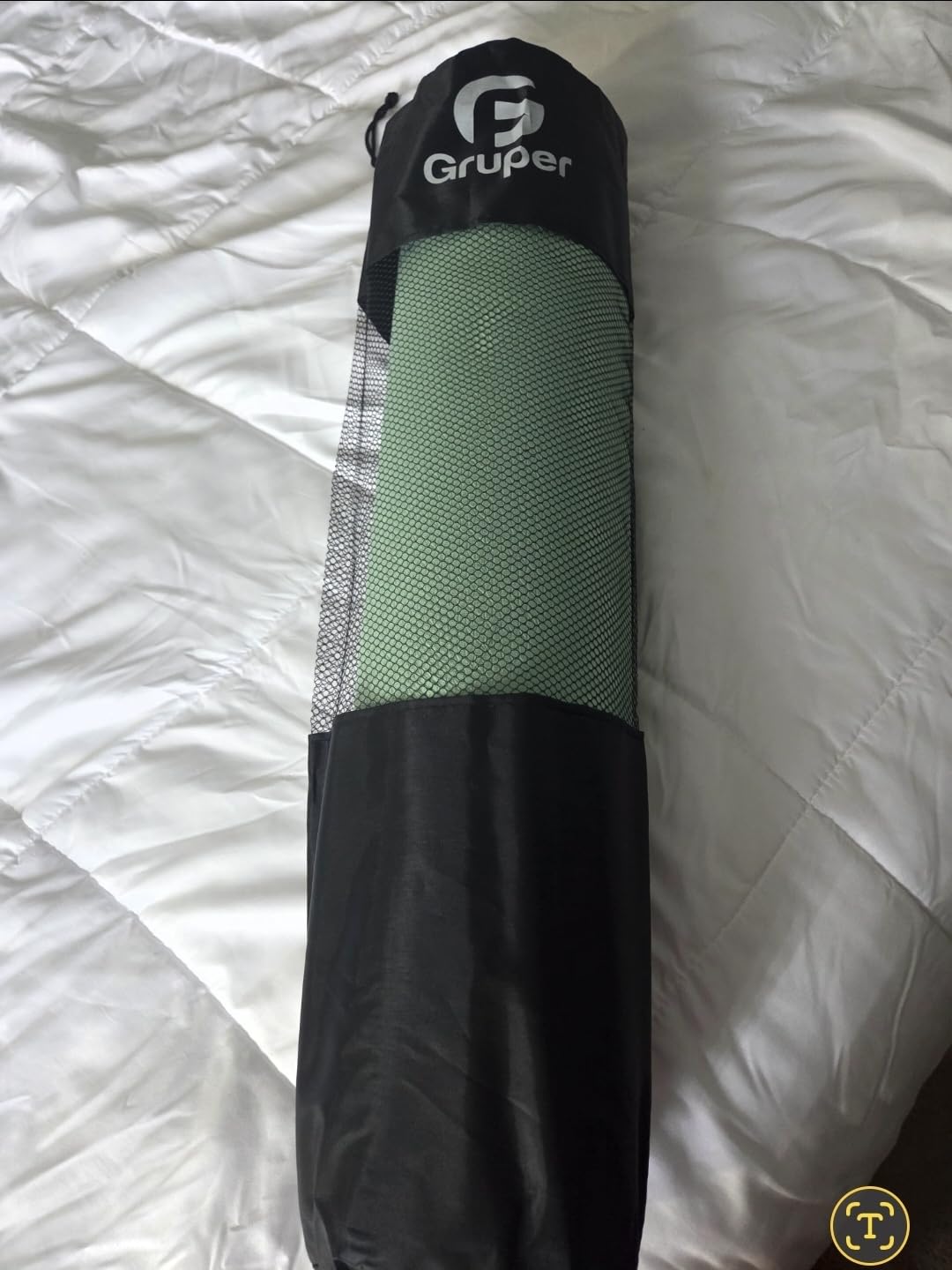 Gruper Yoga Mat Non Slip, Eco Friendly Fitness Exercise Mat with Carrying Strap customer photo 1