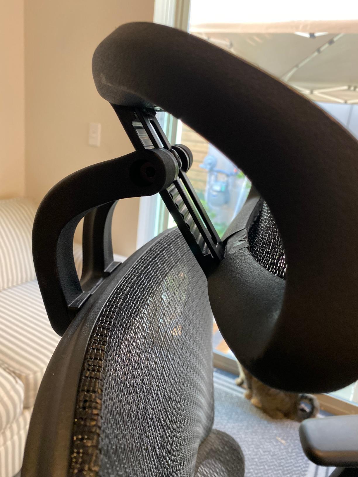 Nouhaus Ergo3D Ergonomic Office Chair with 4D Adjustable Armrest, Adjustable Headrest, Mesh High Back Home Office Desk Chairs customer photo 1