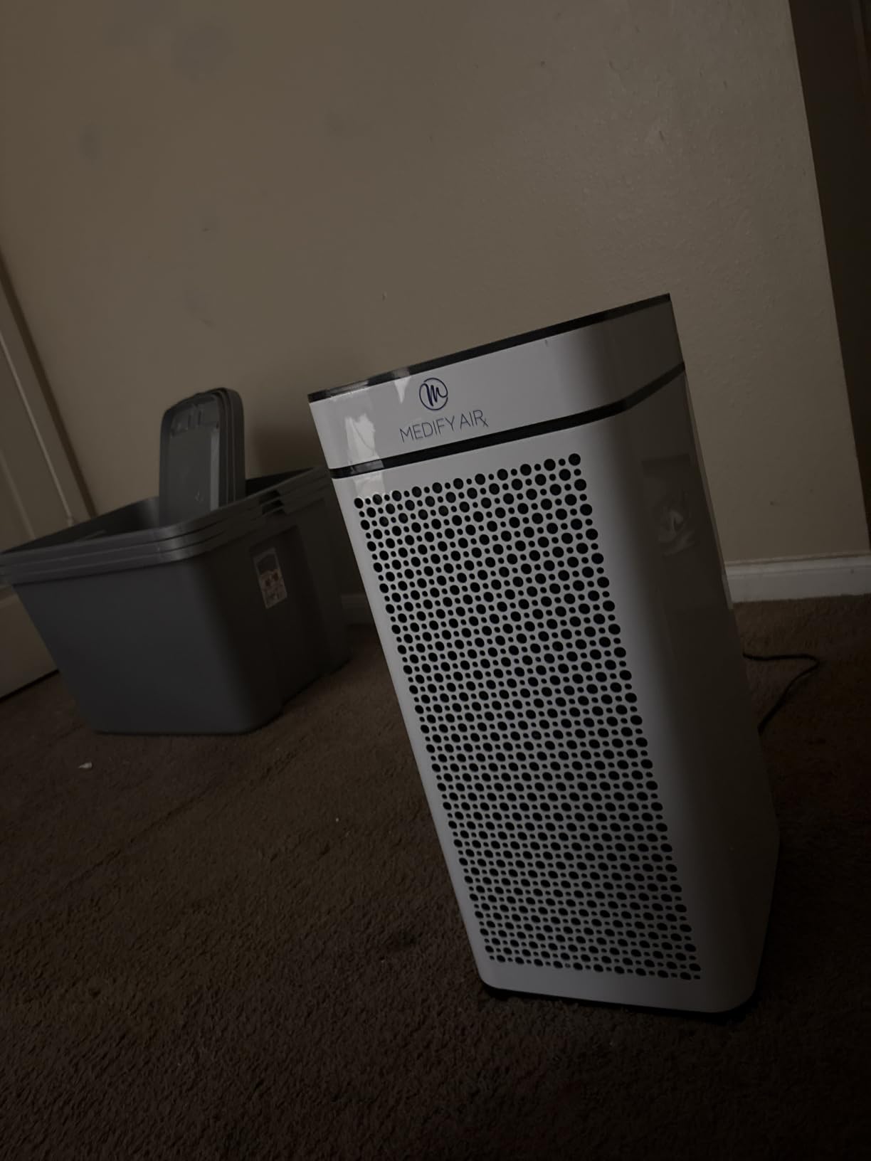 Medify MA-40 Air Purifier with True HEPA H13 Filter | 1,793 ft² Coverage in 1hr for Smoke, Wildfires, Odors, Pollen, Pets | Quiet 99.9% Removal to 0.1 Microns | White, 1-Pack customer photo 1