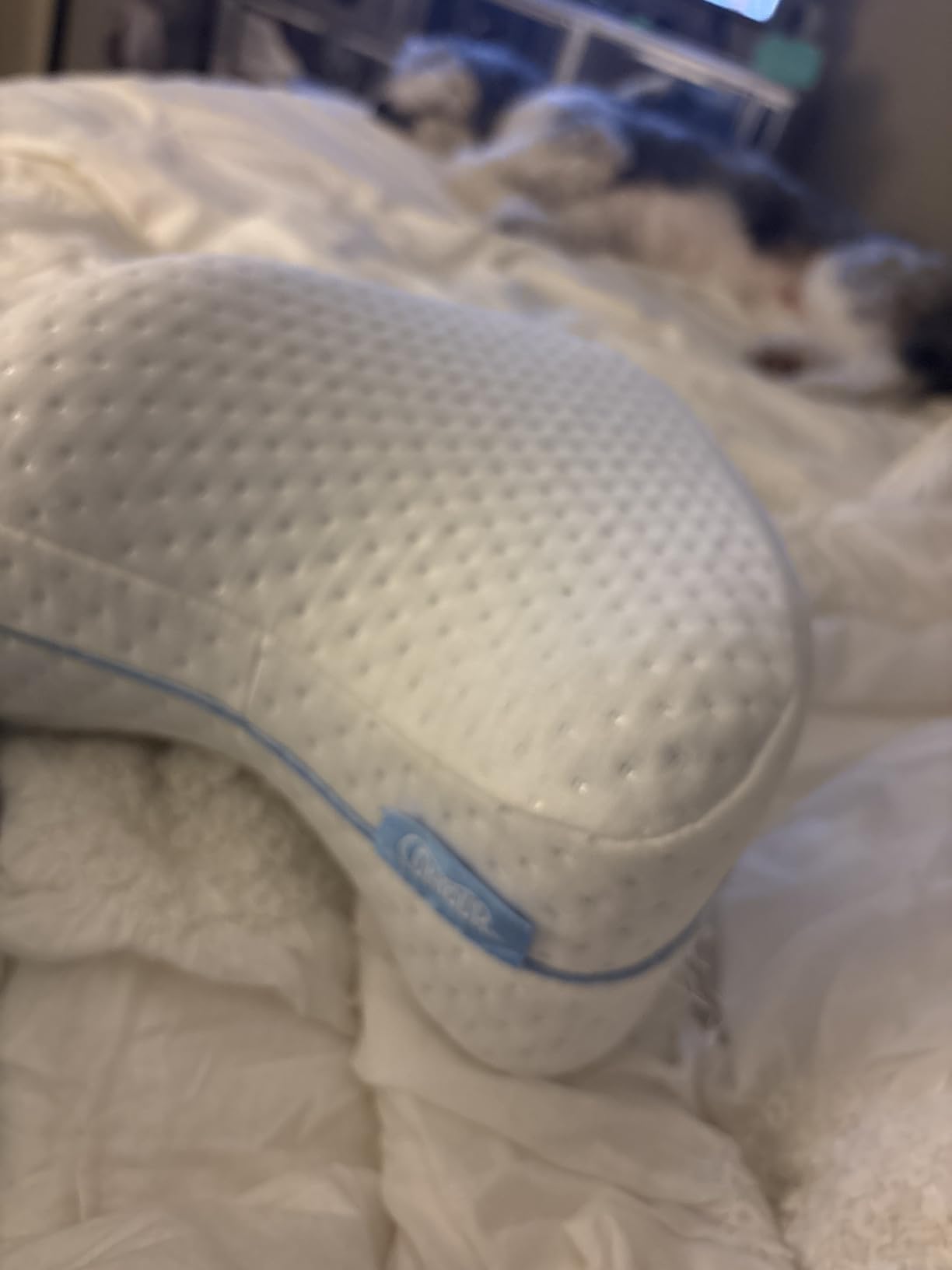 Contour Legacy Leg & Knee Foam Support Pillow for Side Sleepers - Soothing Relief for Back, Hips, Knees, Joints, Nerves & Muscles customer photo 1