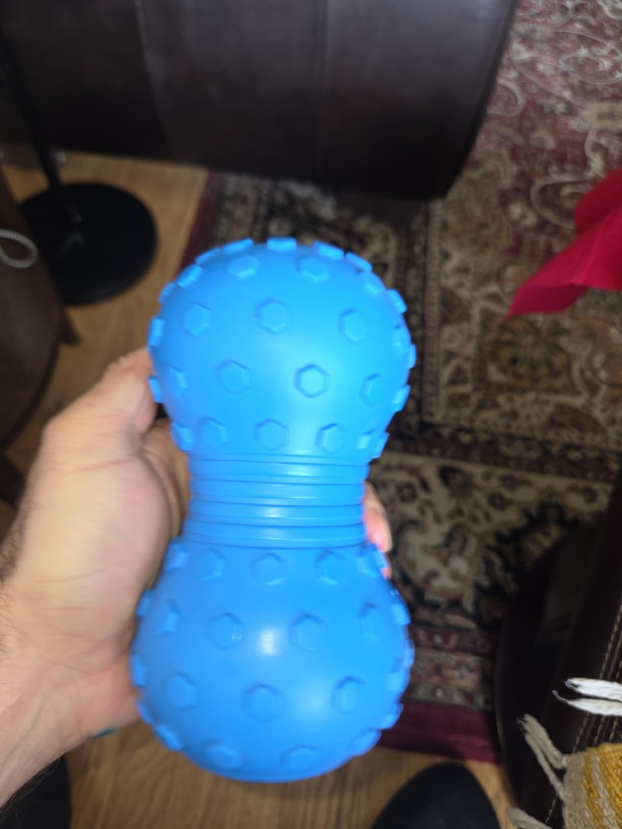 Lifepro 4-Speed Vibrating Massage Ball - Peanut Massager Combines a Lacrosse Ball with Vibrating Foam Roller customer photo 1