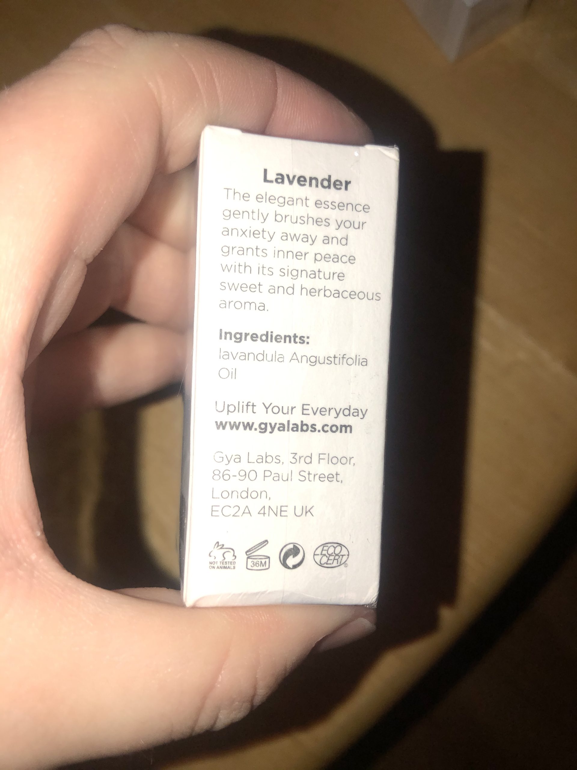 Gya Labs USDA Certified Organic Lavender Essential Oil for Relaxation & Rest - for Skin, Hair, Diffuser, Aromatherapy, DIY Candle Making Scents - 0.34 Fl Oz customer photo 2