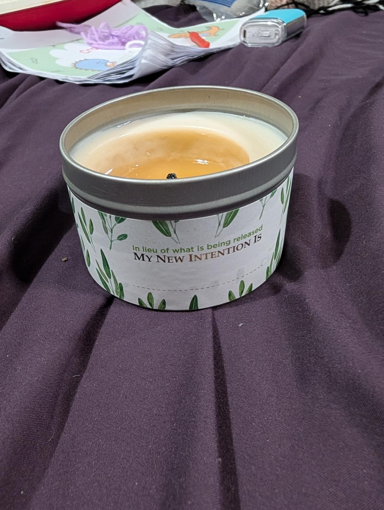 Magnificent 101 Long Lasting Pure White Sage Candle - 6 Oz - 35 Hour Burn Time - Organic, All Natural, Soy Candle to Cleanse Your Home & Calm, Soothe customer photo 2