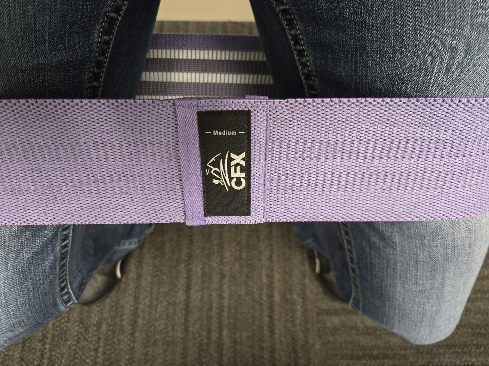 CFX Resistance Bands Set, Exercise Bands with Non-Slip Design for HIPS & Glutes, 3 Levels Workout Bands for Women and Men, Booty Bands for Home Fitness, Yoga, Pilates customer photo 2