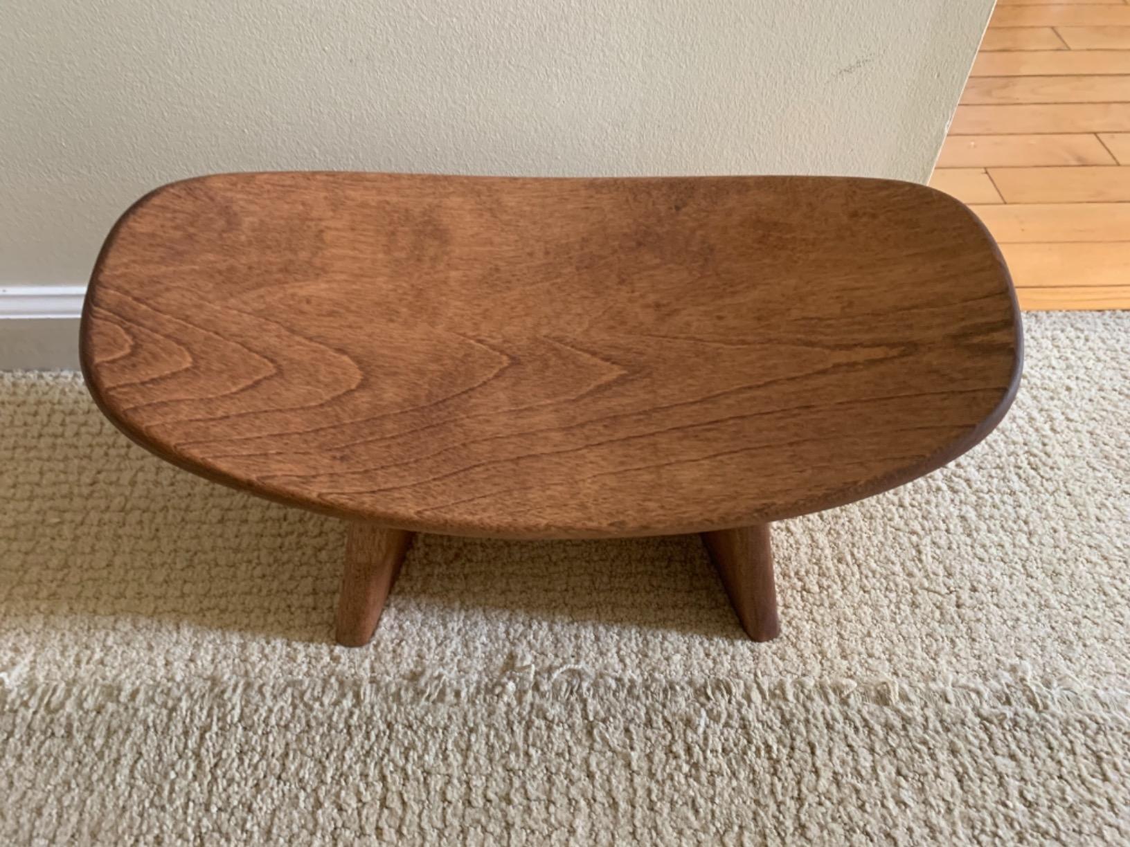 Meditation Bench IKUKO Original, Portable Version with Bag, Locally Handmade Wooden Kneeling Ergonomic Seiza Seat, Prana Yoga - 2 Colors, 3 Height Sizes customer photo 1