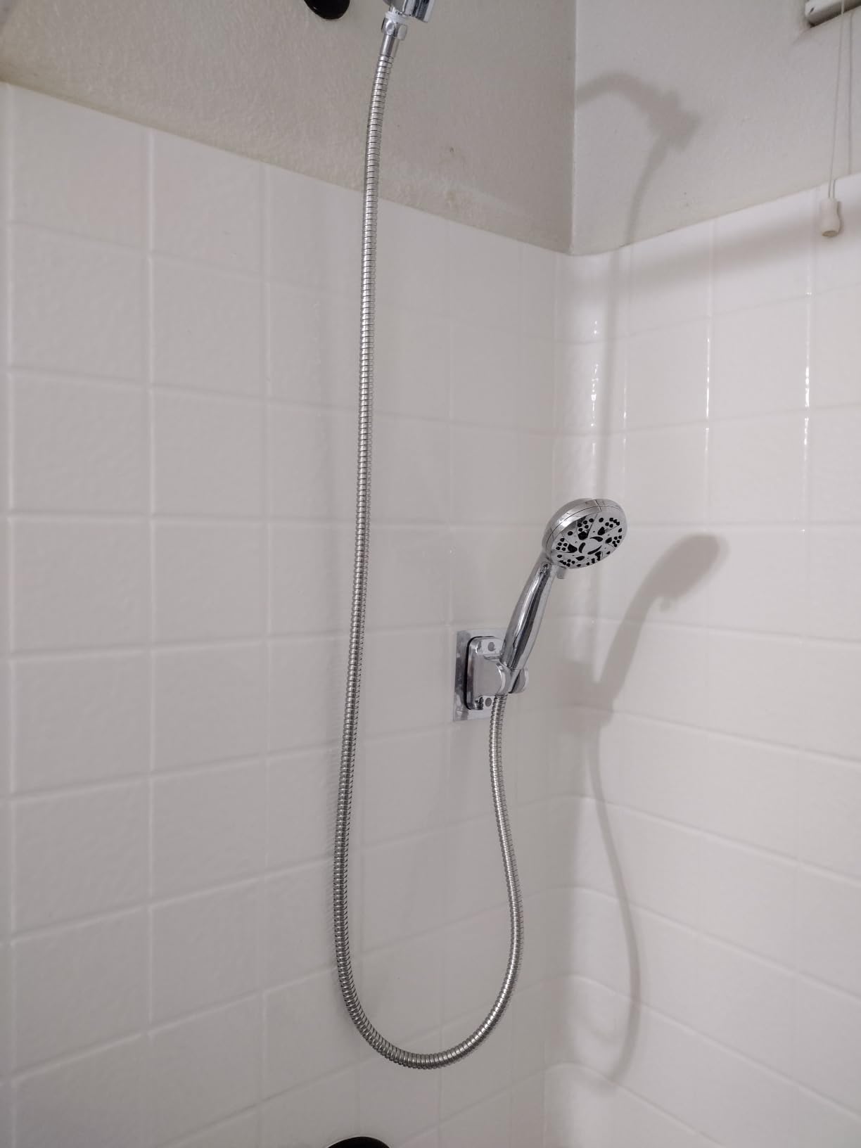 AquaDance High Pressure 6-Setting Full Brushed Nickel Handheld Shower Head with Stainless Steel Hose - Independently Tested to Meet Strict US Quality & Performance Standards customer photo 1