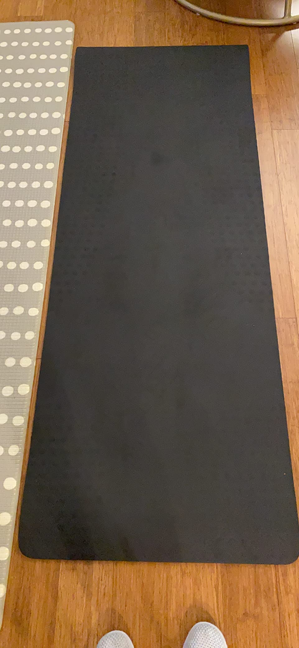 JELS Extra Thick Yoga Mat, 2/5 inch, Ergonomic 3D Non Slip Design, SGS Certified TPE Material, Yoga Mat for Men Women with Carrying Strap, Exercises Mat for Yoga, Pilates and Floor Workout (72