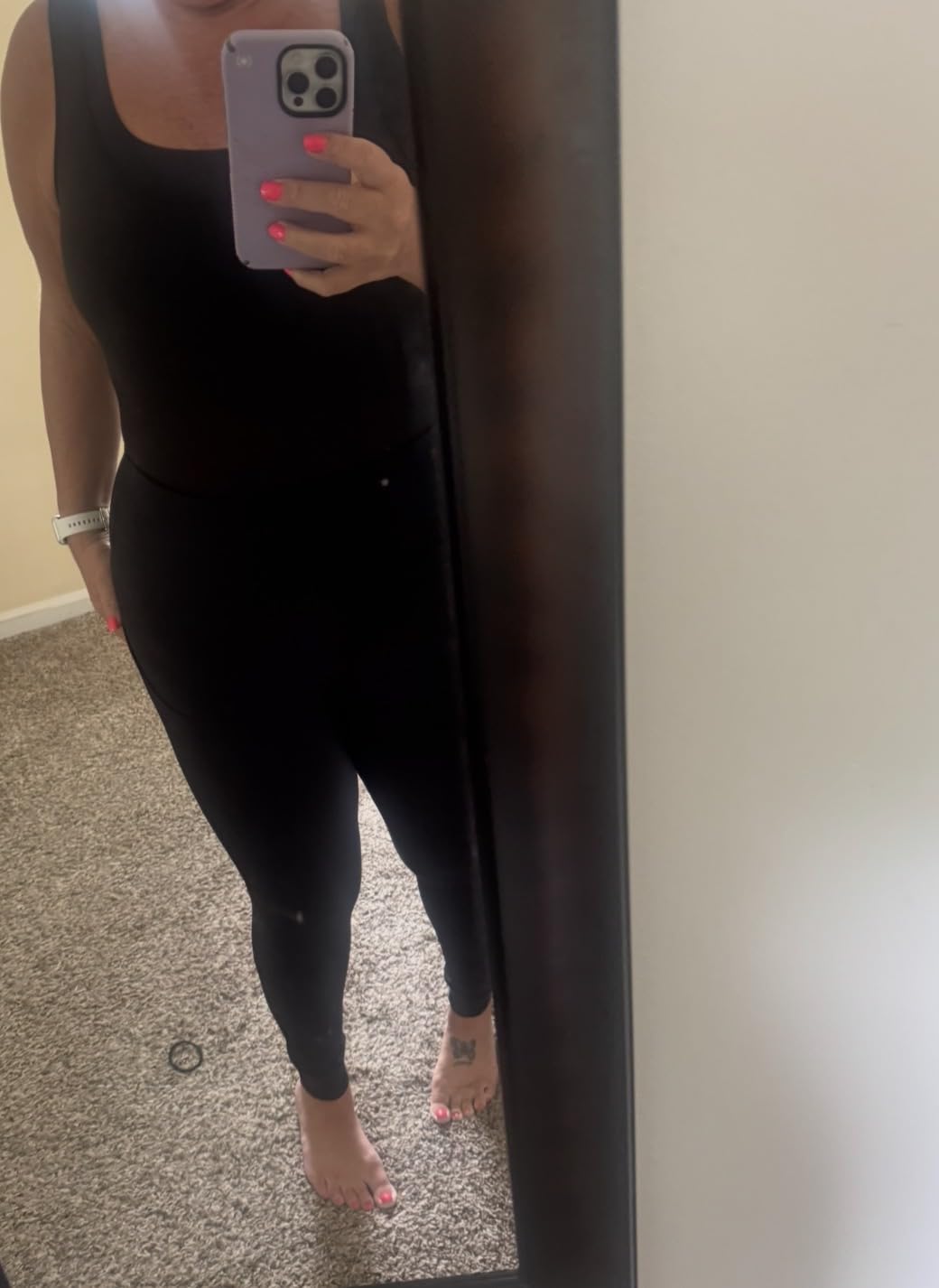 Ewedoos Leggings with Pockets for Women High Waisted Athletic Workout Compression Leggings Tummy Control Yoga Pants Women customer photo 2