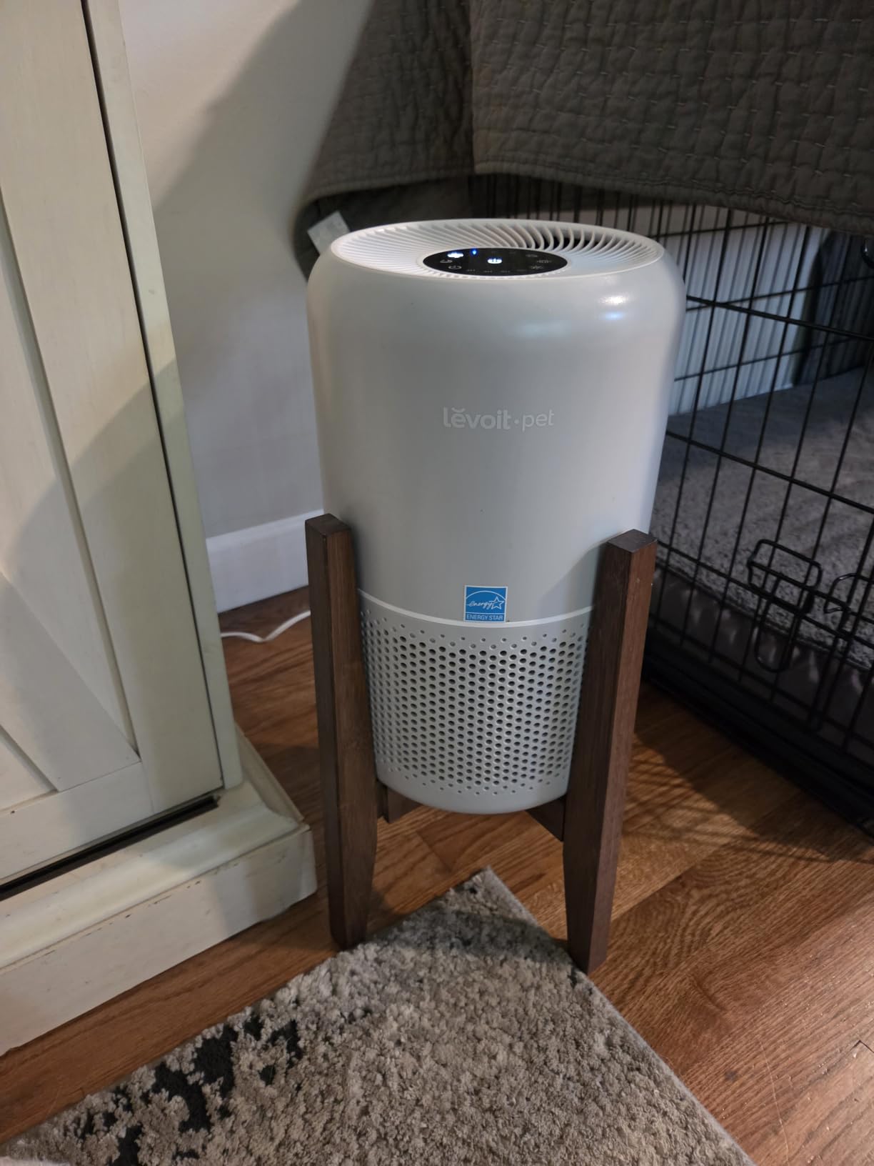 LEVOIT Air Purifier for Pets, Home, Large Rooms, and Bedrooms, HEPA Sleep Mode, AHAM VERIFIDE, Efficient Filter for Pet Dander, Odors, Captures Smoke, Dust, Mold, Pollen, Pet Lock, Core P350-P, Grey customer photo 2