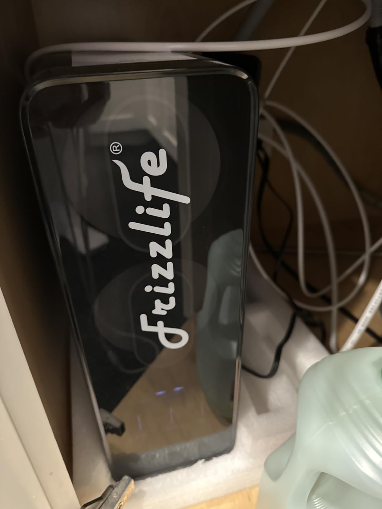 Frizzlife Reverse Osmosis Water Filter - Alkaline Mineral pH+, NSF/ANSI 58&53&42&372 Standard, 600GPD Tankless RO Reverse Osmosis System, Under Sink, 2:1 Pure to Drain, Reduce FPAS/PFOA, PD600-TAM3 customer photo 1