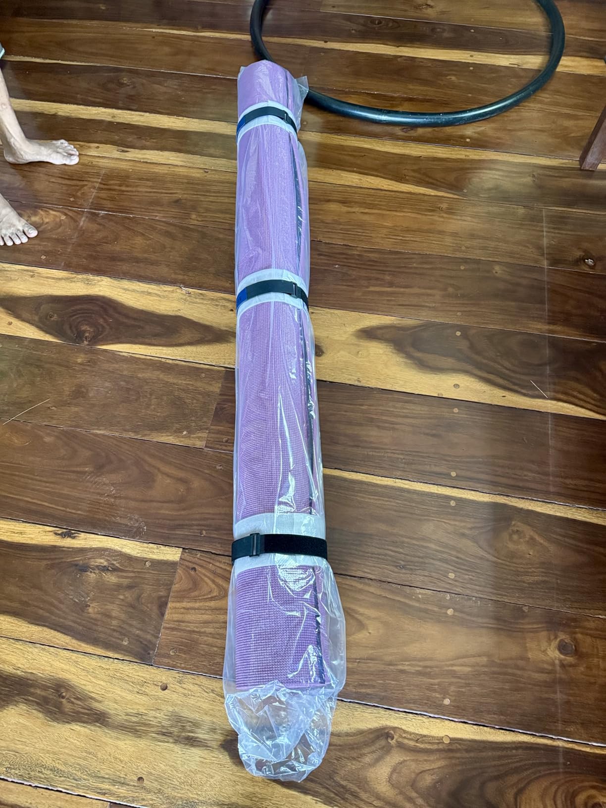 MRO Extra Large Yoga Mat, 12'x6'/9'x6'/7'x5'/6'x4' (9MM) Extra Wide and Thick Exercise Mats for Home Gym Workout, Non-Slip, Soft for Women and Men Fitness, Ideal for Barefoot Yoga, Pilates, Stretching customer photo 2