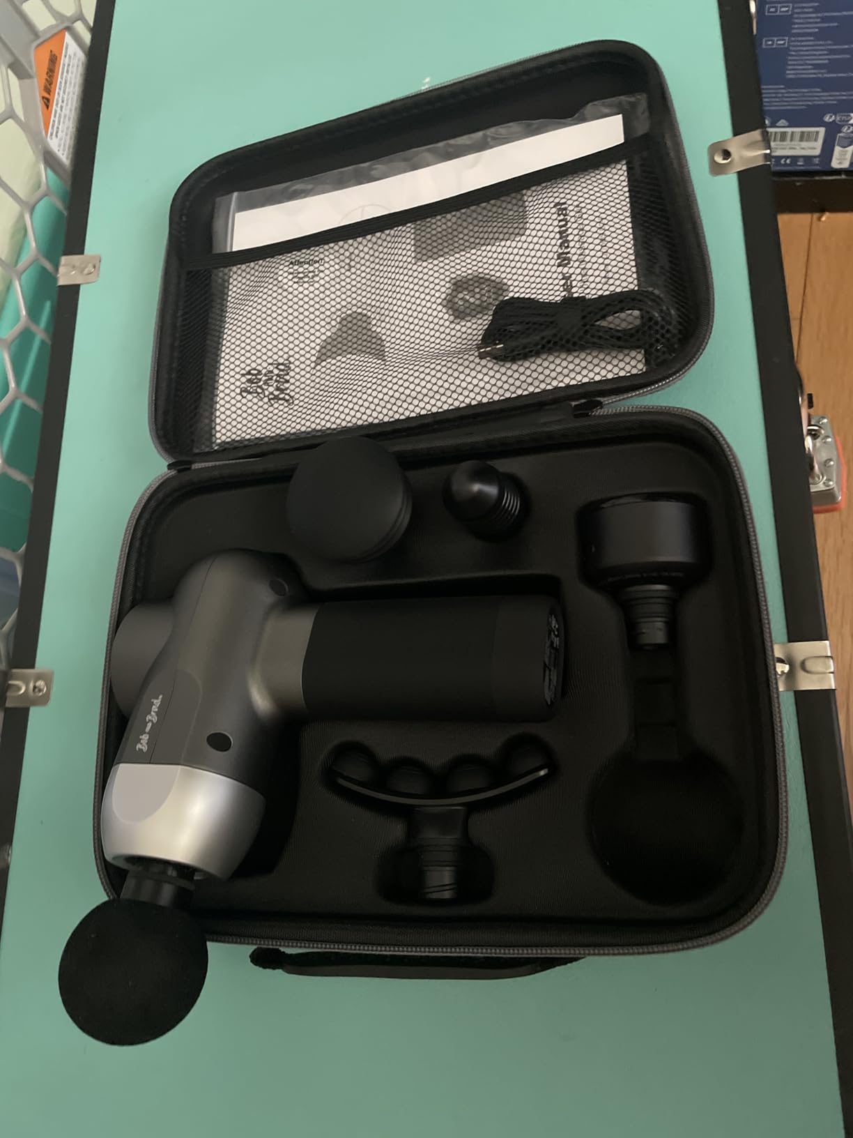BOB AND BRAD C2 Massage Gun, FSA Eligible & HSA Approved Deep Tissue Percussion Massager Gun, 5 Speeds and 5 Heads customer photo 1